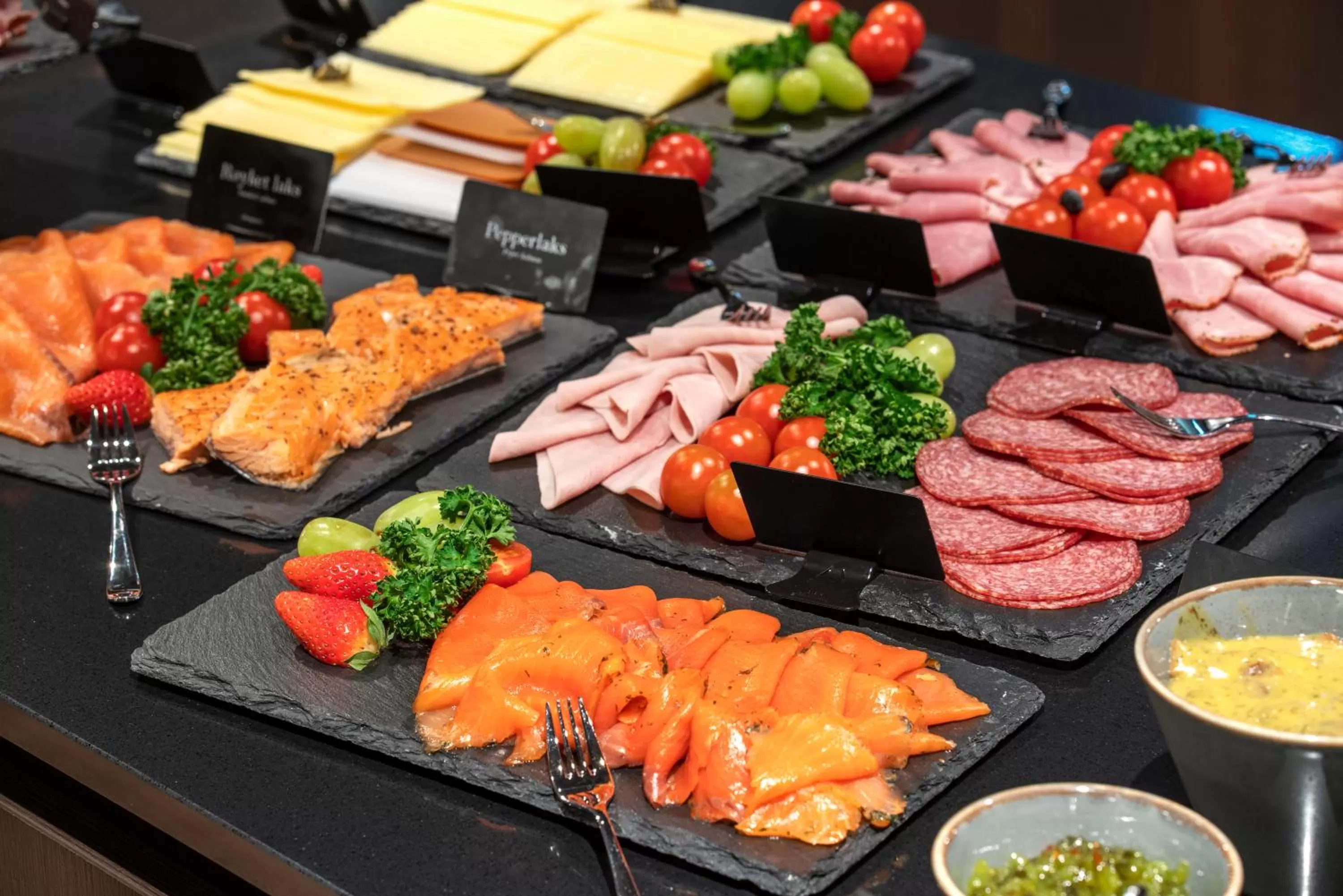 Food close-up in Thon Hotel Kristiansund