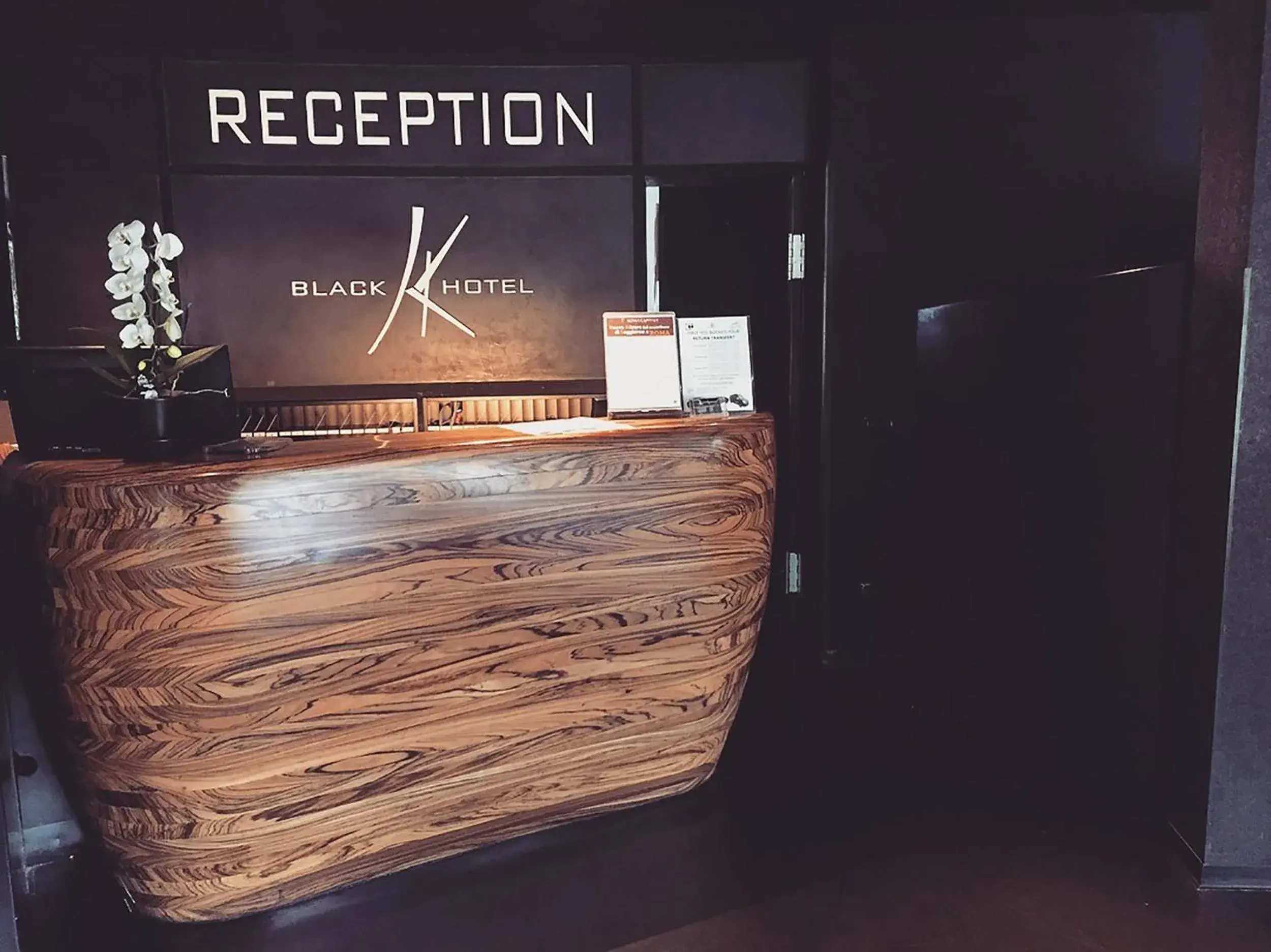 Lobby or reception in Black Hotel