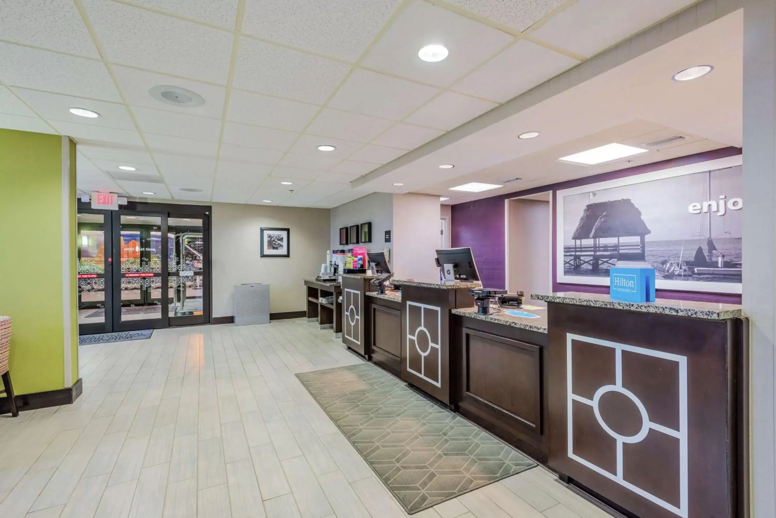 Lobby or reception, Lobby/Reception in Hampton Inn Tampa International Airport/Westshore