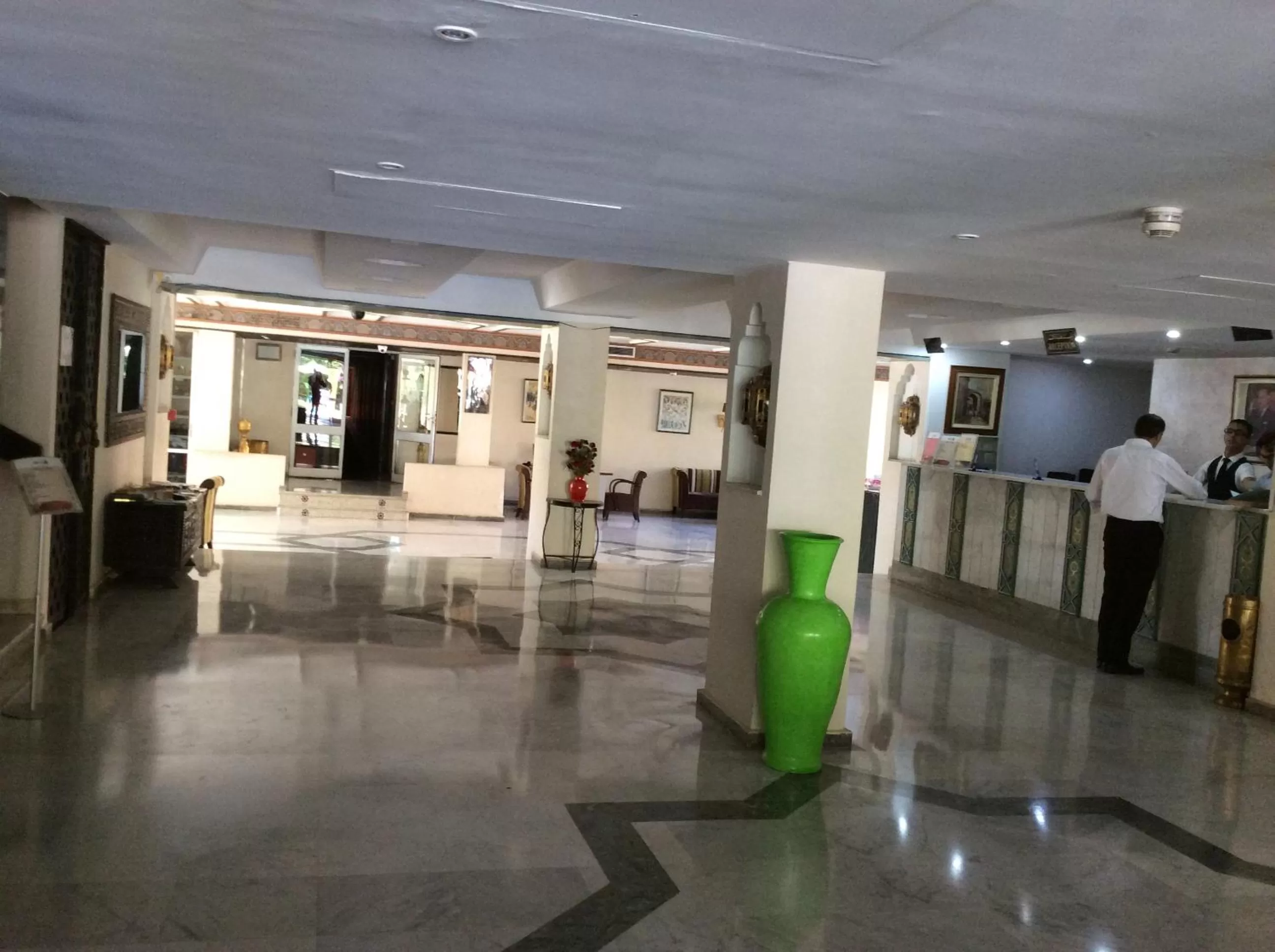 Lobby or reception in Chems Hotel