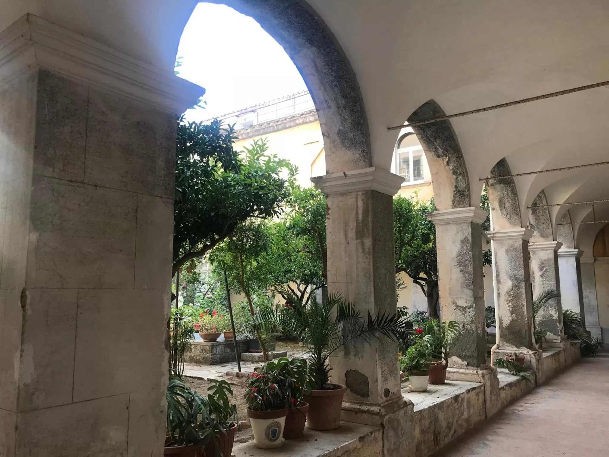 Garden view in Il Chiostro