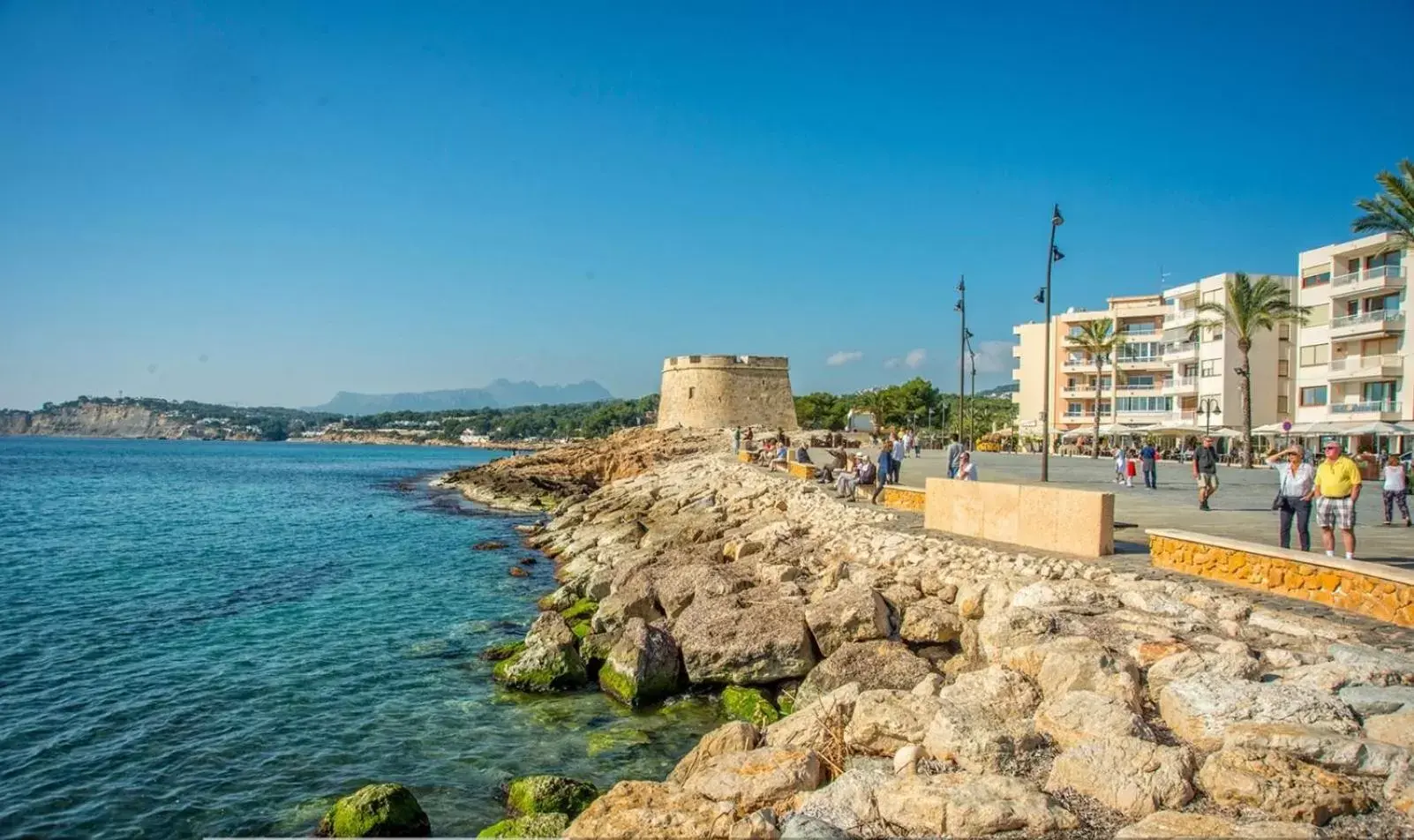 Natural landscape in Villa Beniarres Guest House B&B in Moraira