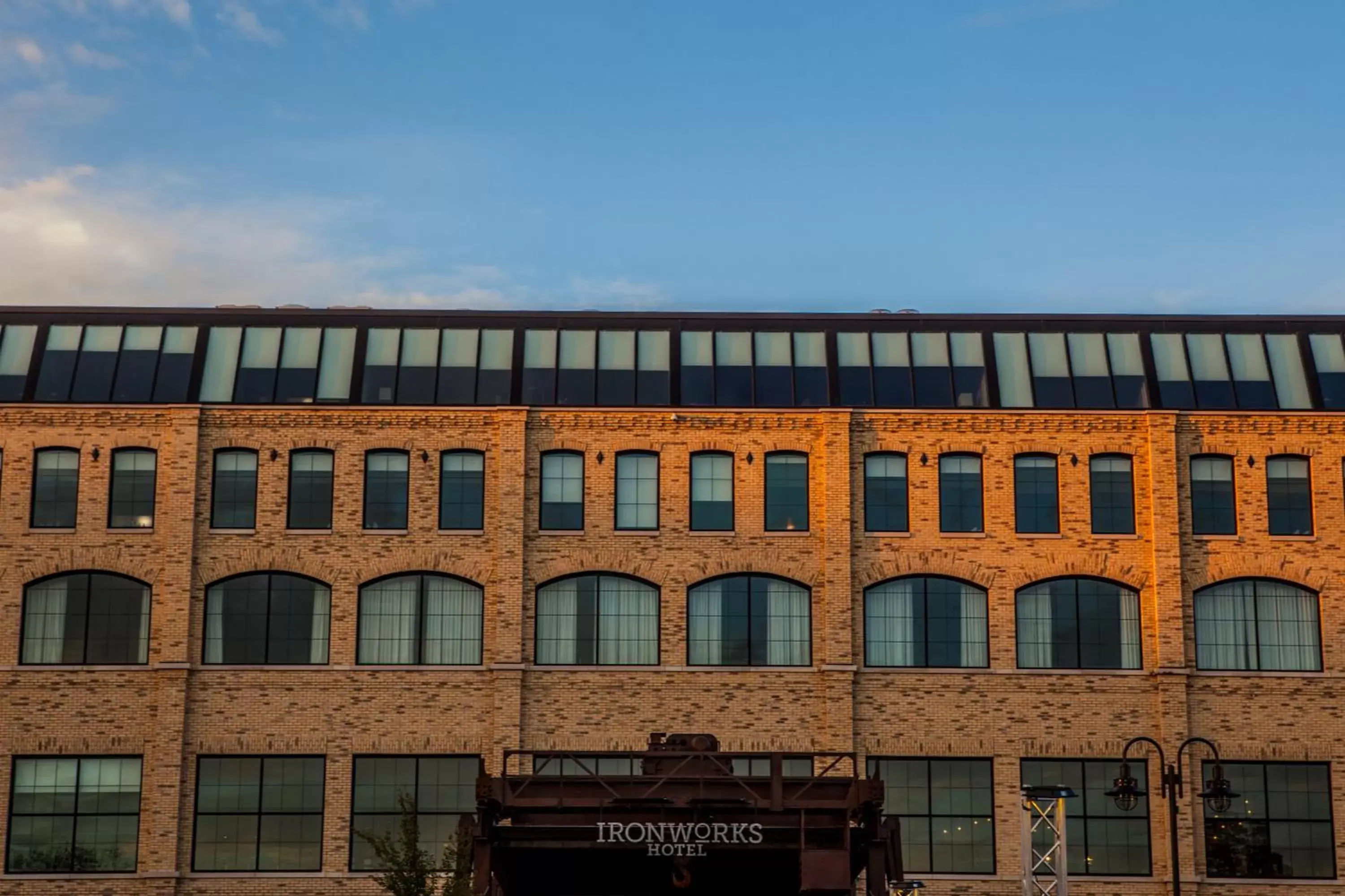 Property Building in Ironworks Hotel Indy