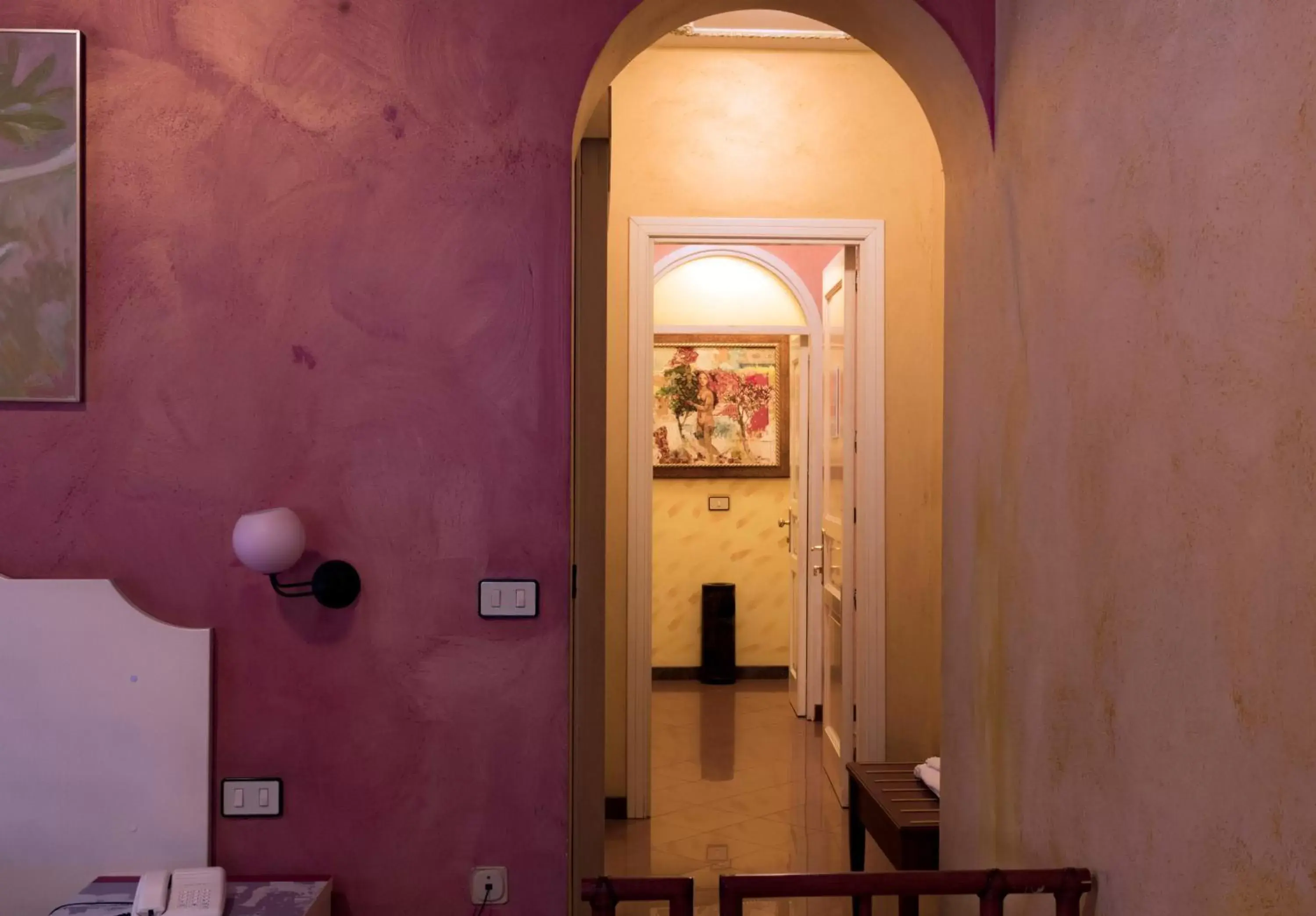 Decorative detail, Bathroom in Hotel Joli