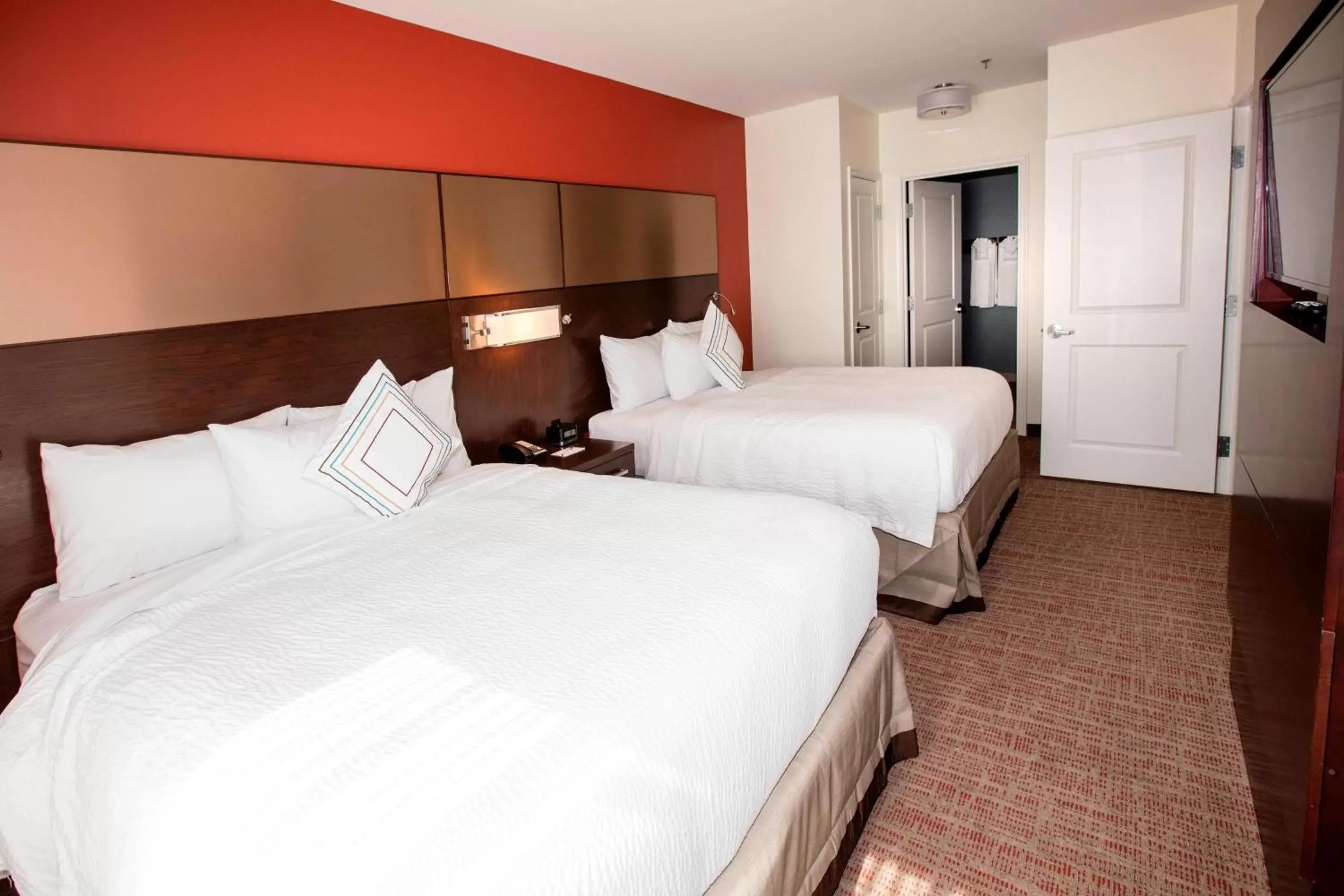 Bedroom, Bed in Residence Inn by Marriott Lake Charles