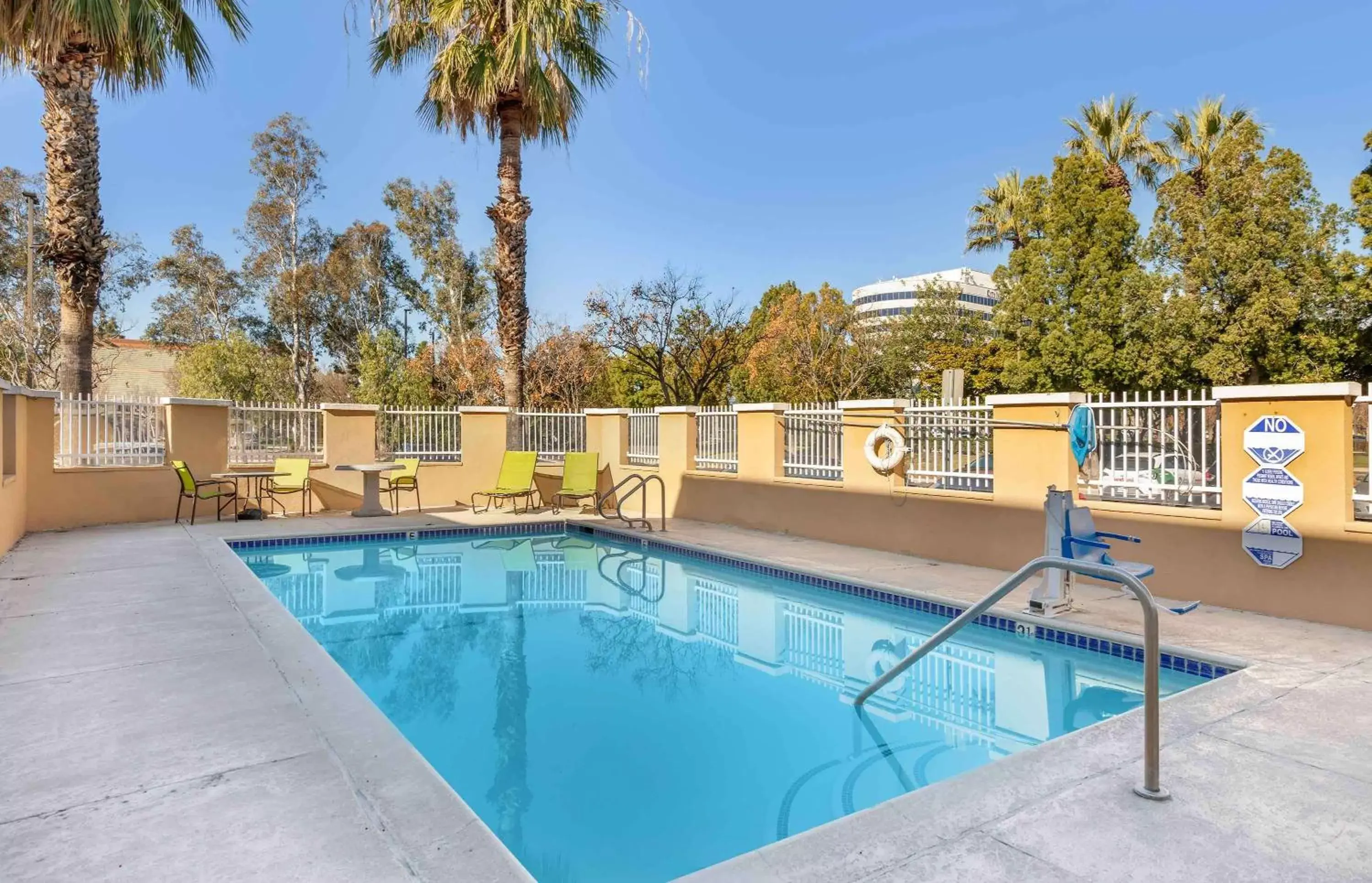 Pool view, Swimming Pool in Extended Stay America Suites - Los Angeles - Ontario Airport