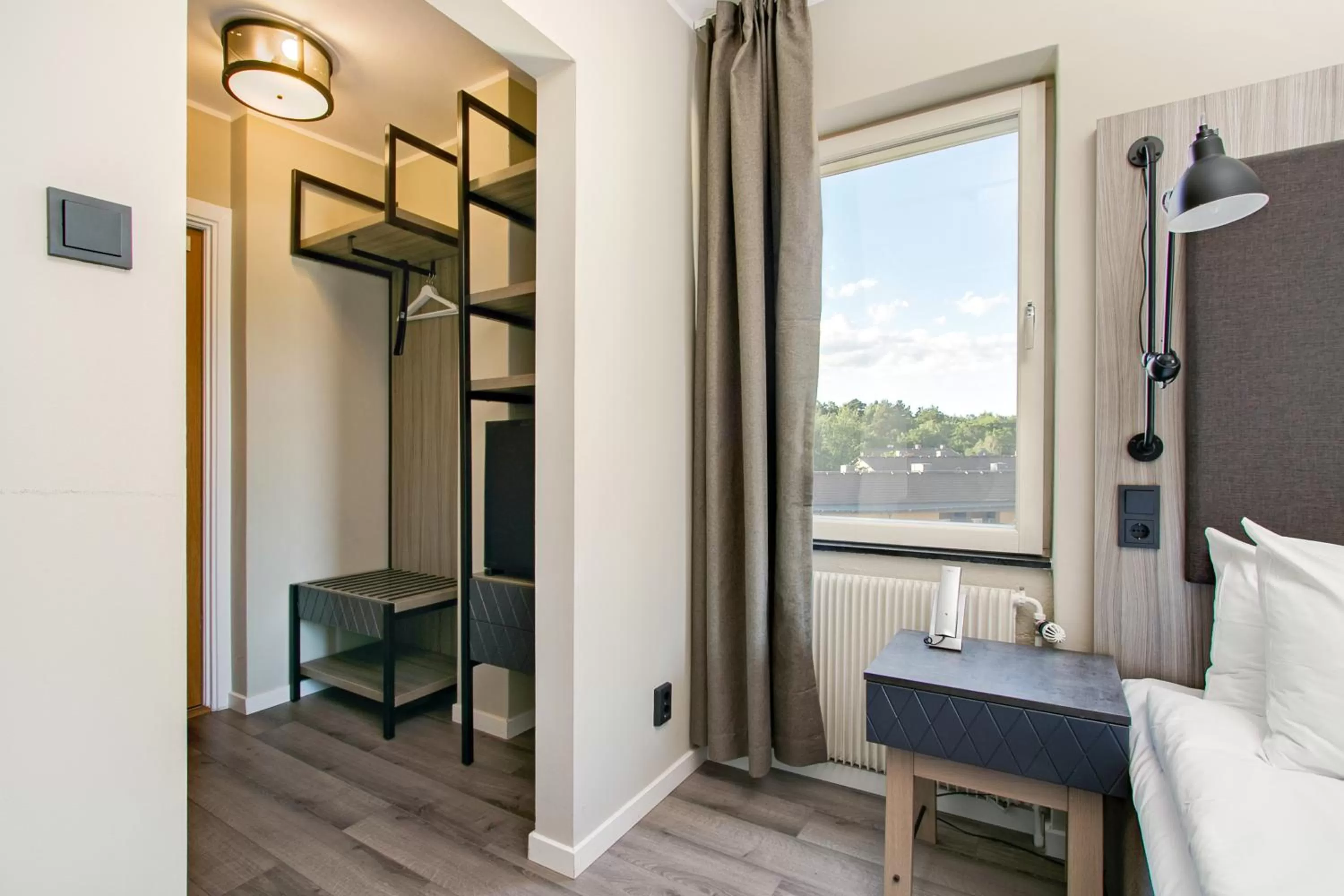 Bedroom, Bed in First Hotel Brommaplan