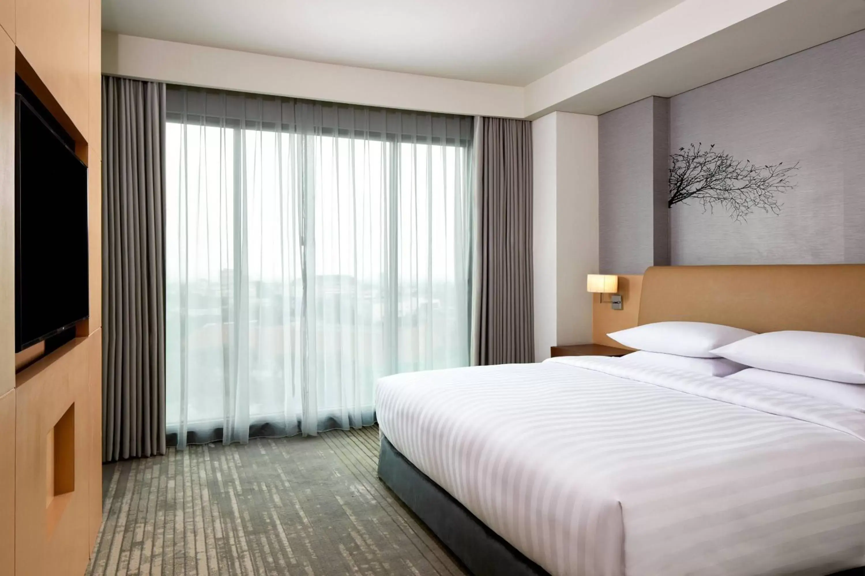 Bedroom, Bed in Courtyard by Marriott Bandung Dago