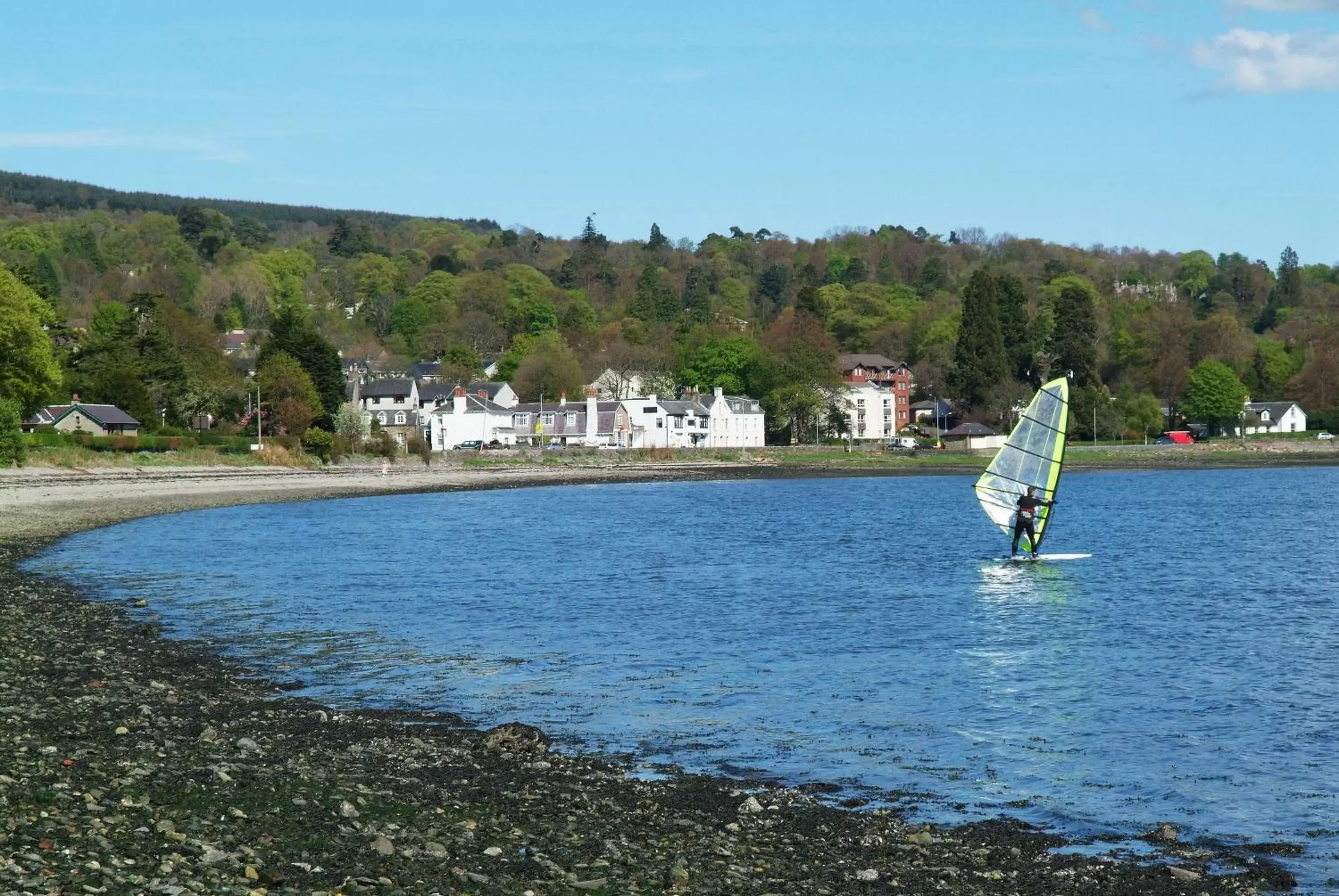 Natural landscape, Windsurfing in Rosslea Hall Hotel