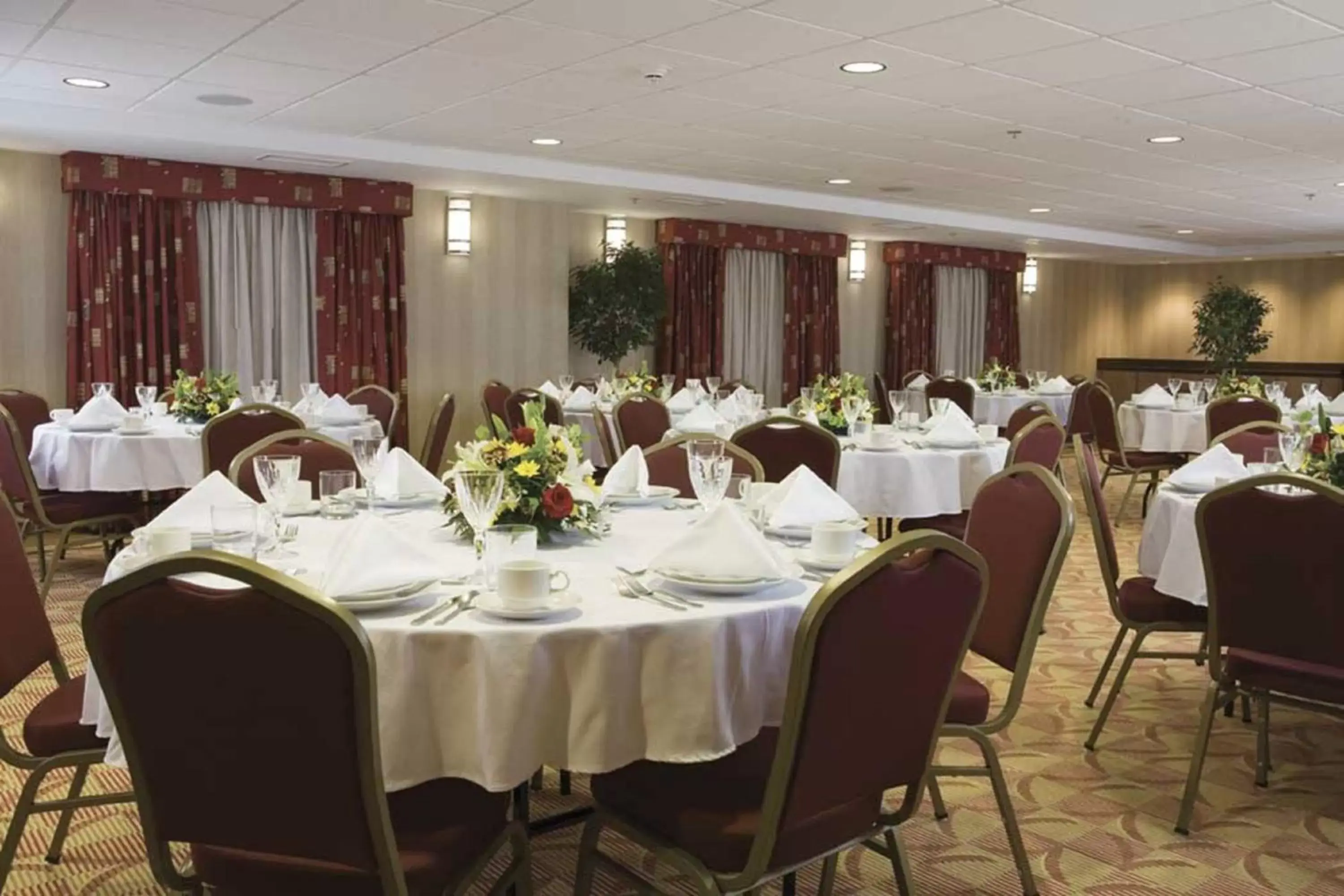 Meeting/conference room, Restaurant/Places to Eat in Holiday Inn Express & Suites Charlottesville - Ruckersville, an IHG Hotel
