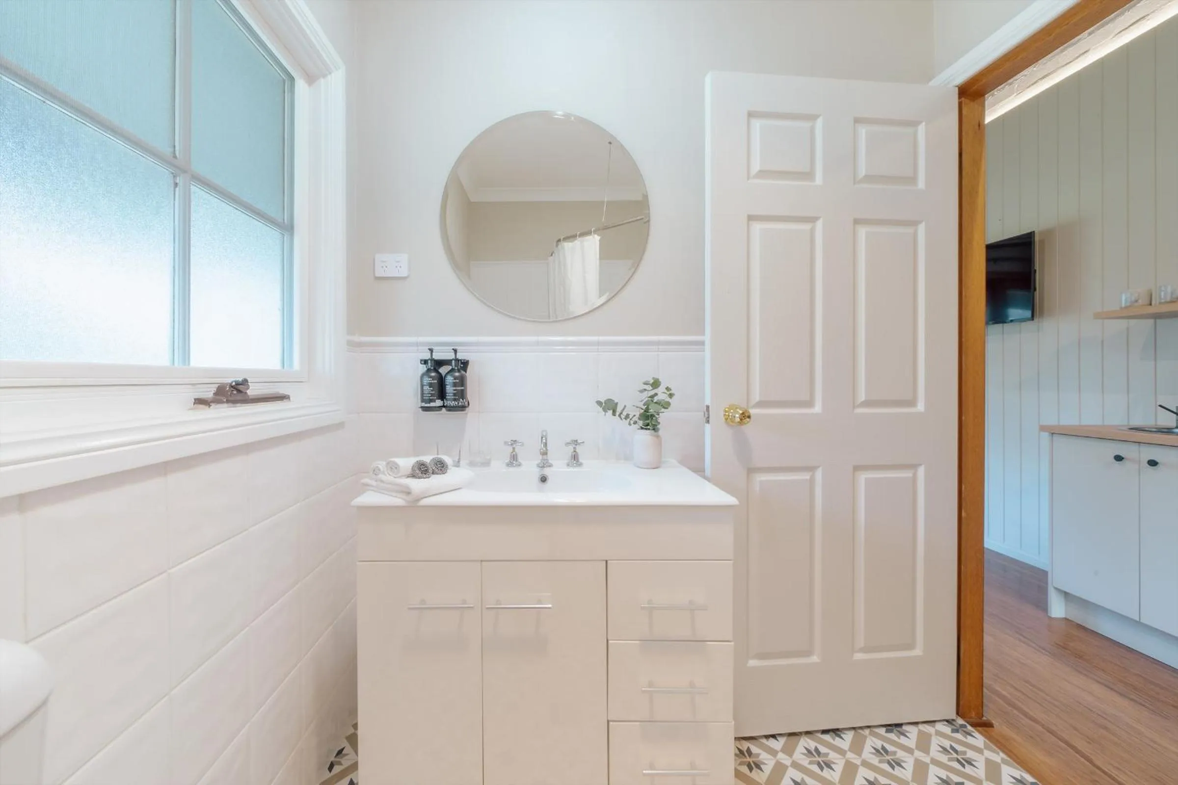 Bathroom in Hermitage Lodge