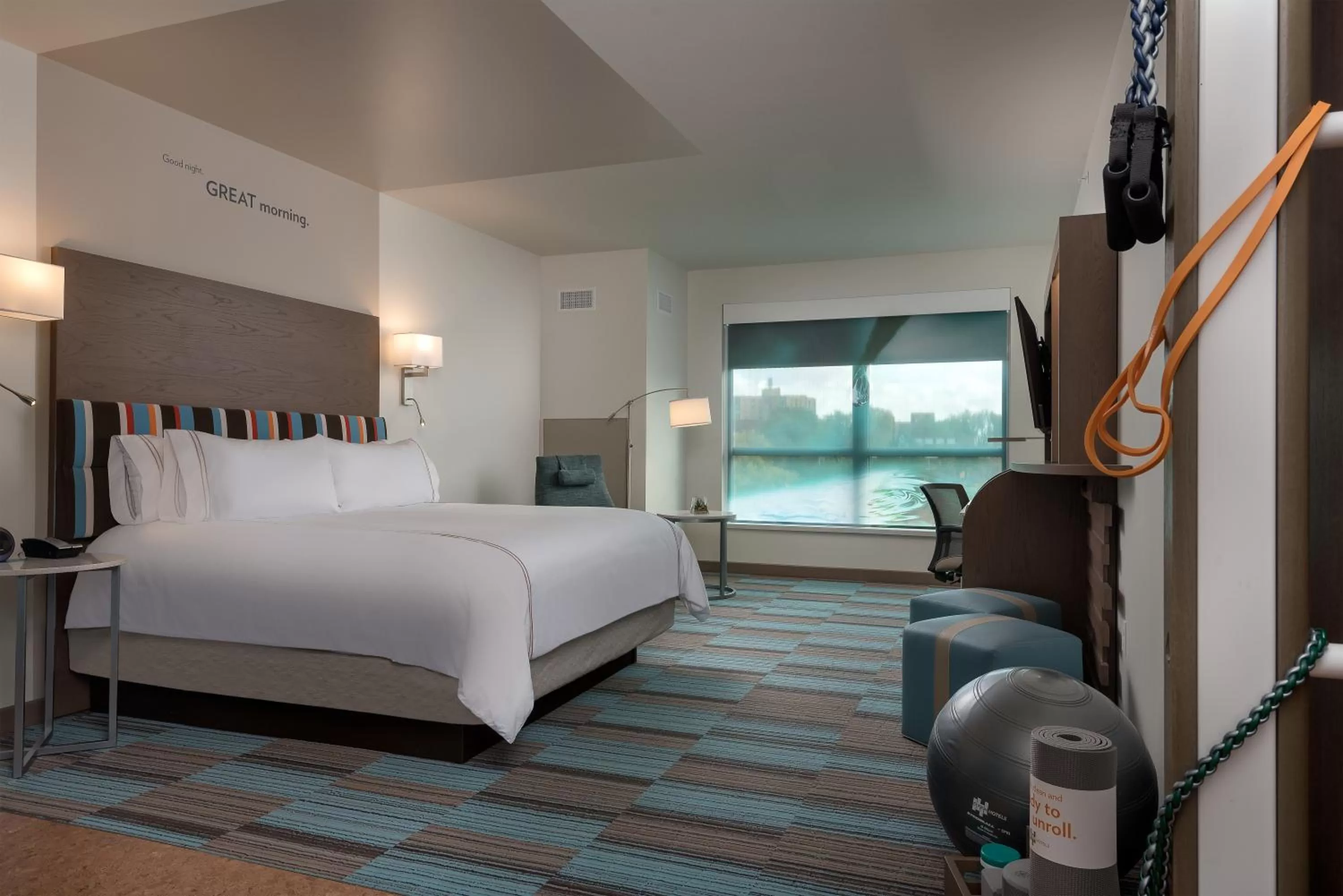 Guests, Bed in EVEN Hotel Omaha Downtown - Old Market by IHG