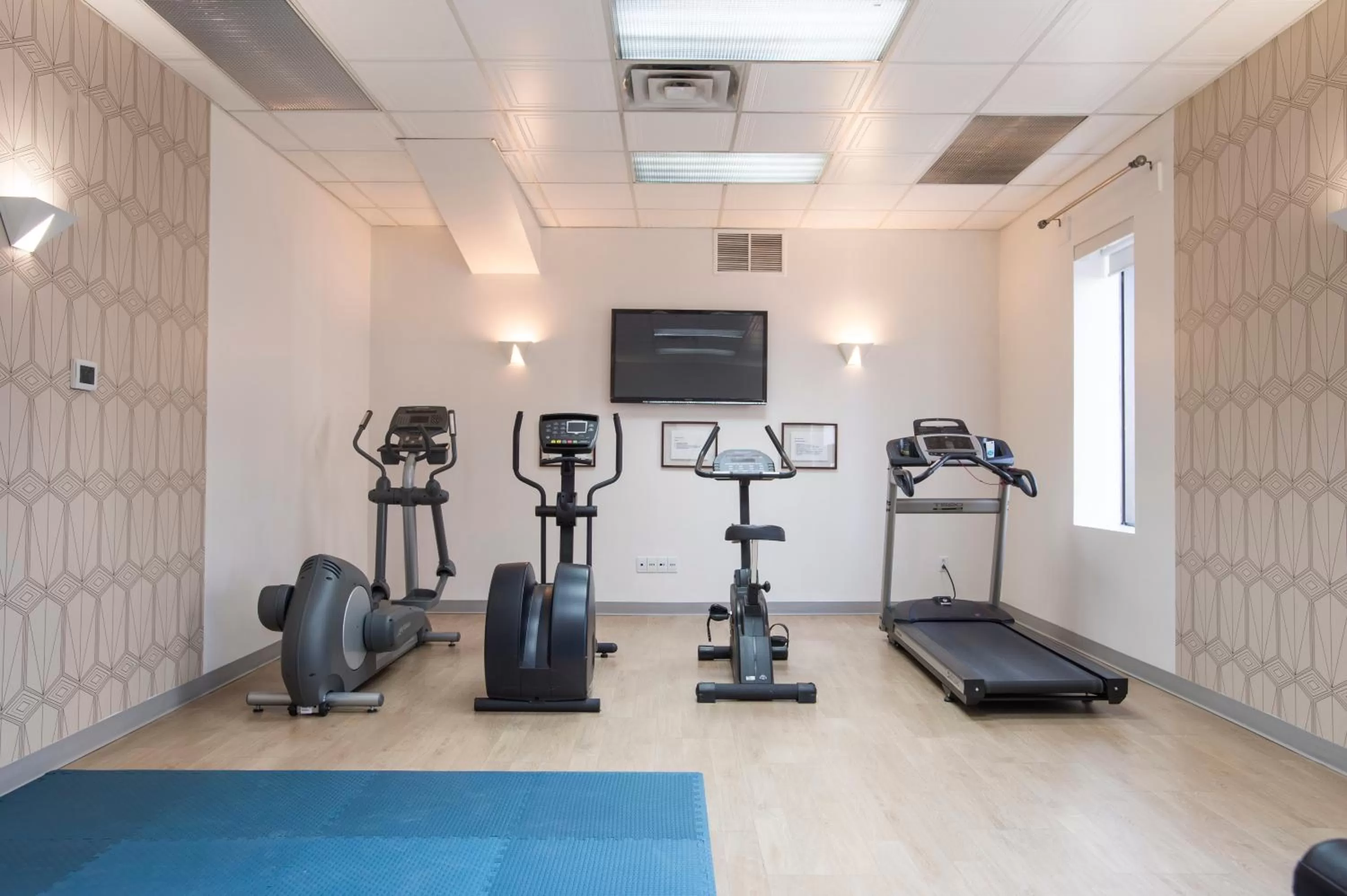 Fitness centre/facilities in Hôtel Albert par G5