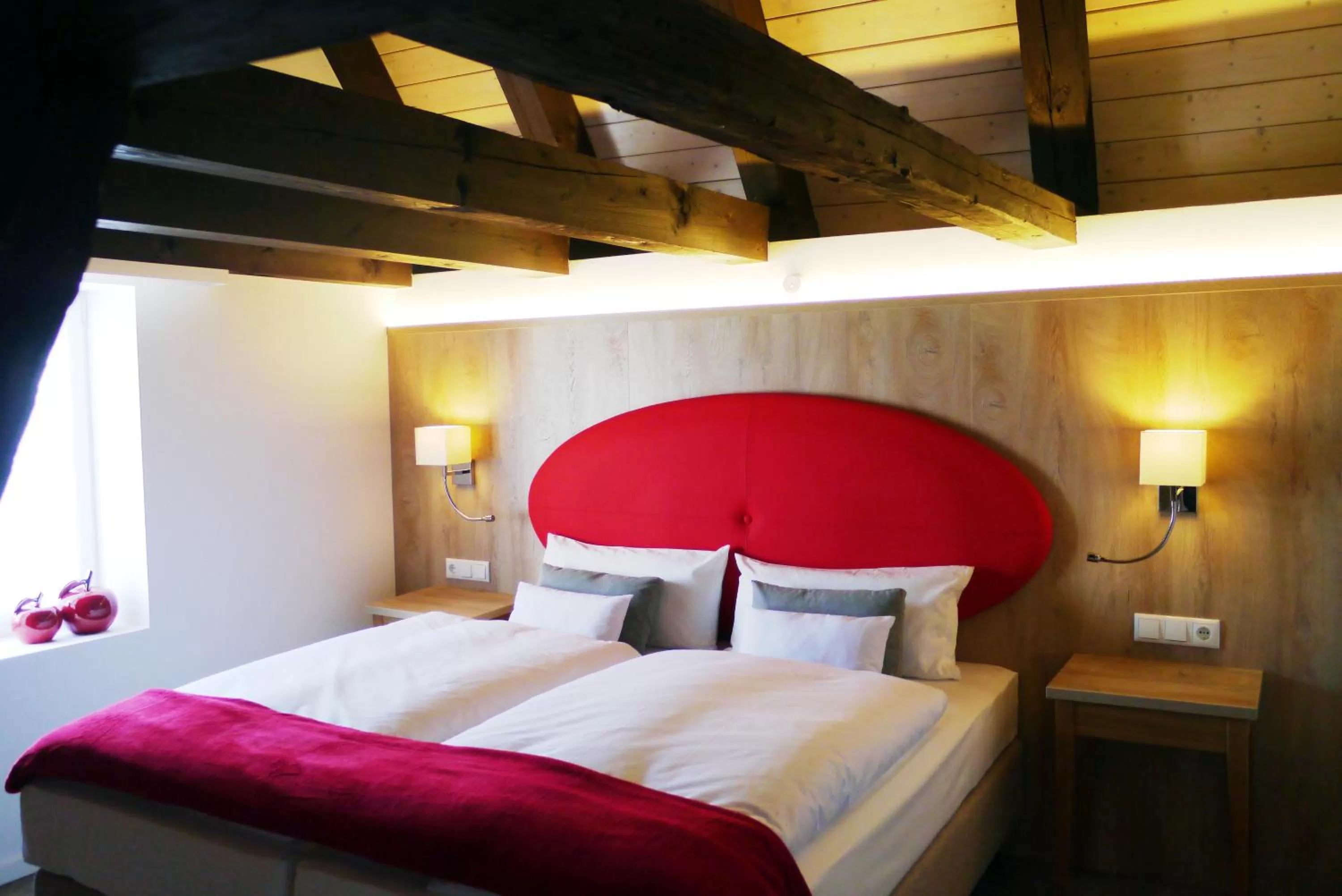 Photo of the whole room, Bed in Das Brunners