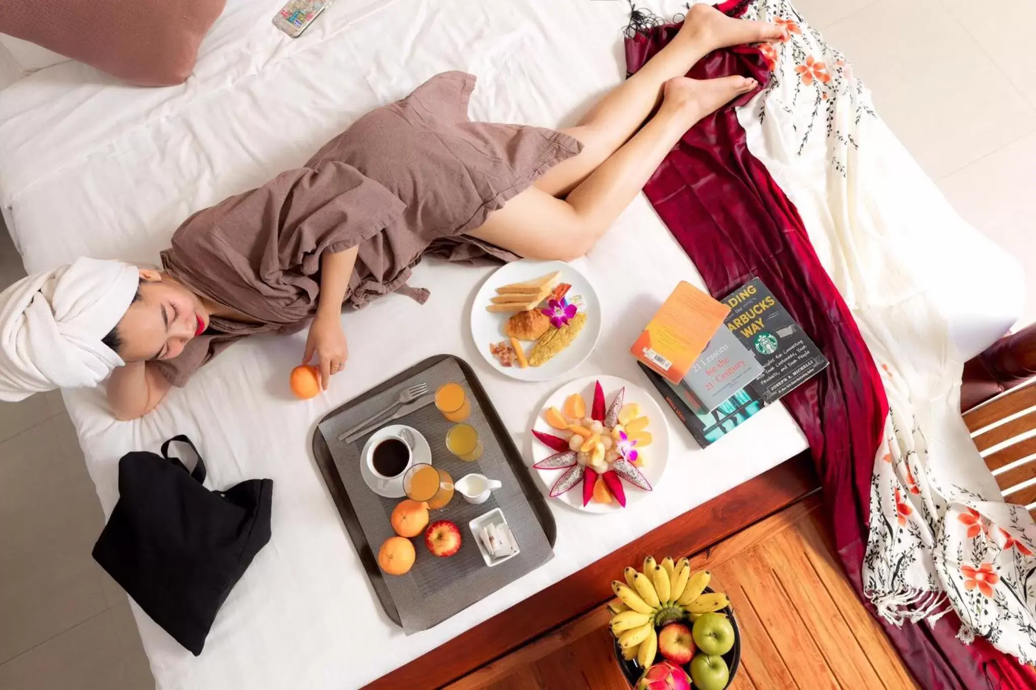 Bedroom in Indra Porak Residence Hotel