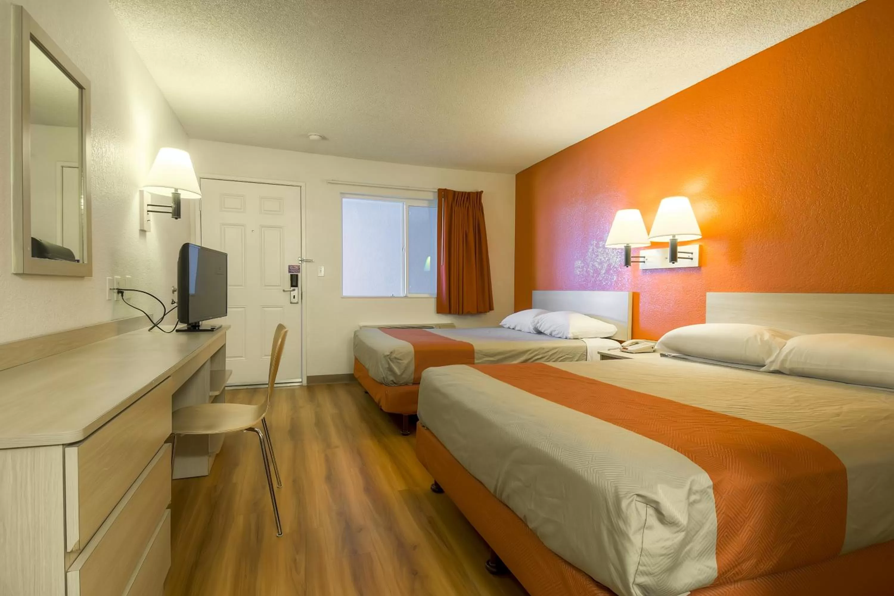 Bed in Motel 6-Rancho Mirage, CA - Palm Springs