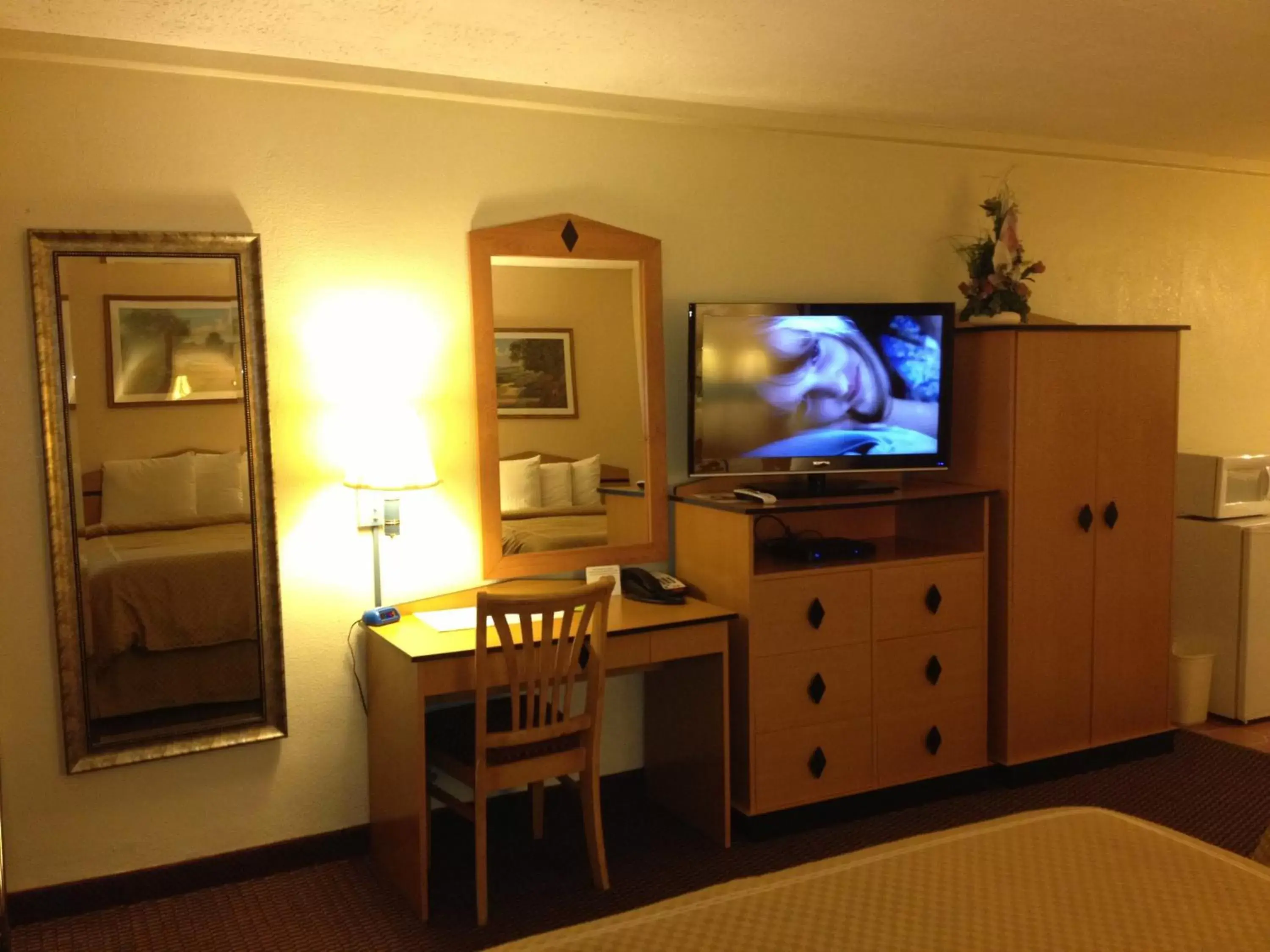 TV and multimedia, TV/Entertainment Center in Virginia Inn