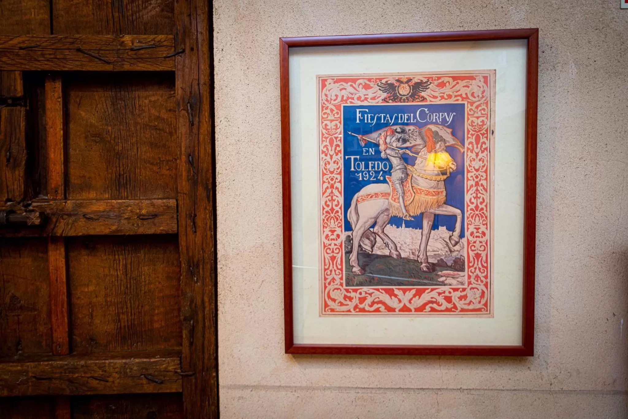 Lobby or reception in Hotel Santa Isabel