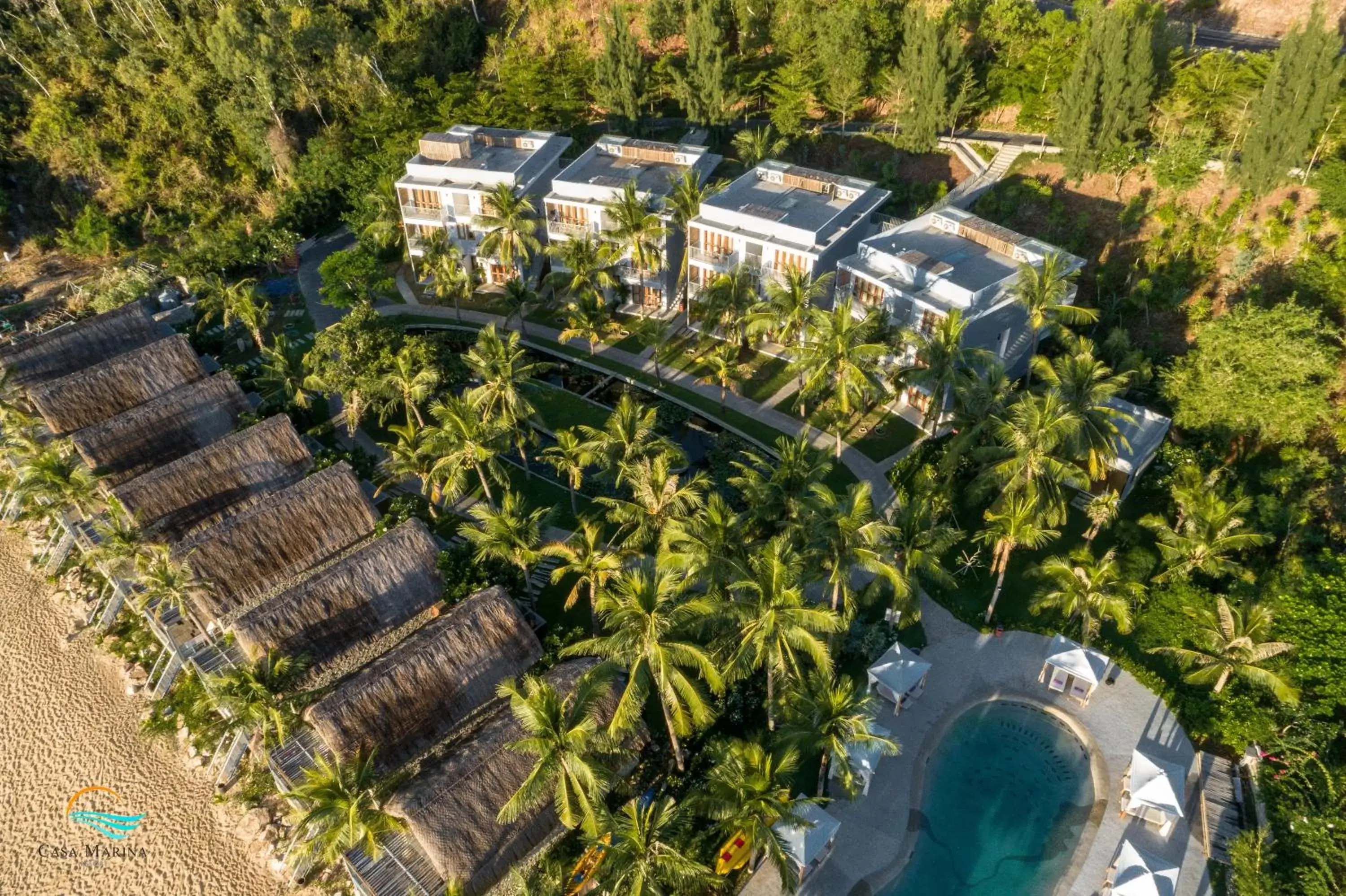 Bird's eye view, Bird's-eye View in Casa Marina Resort