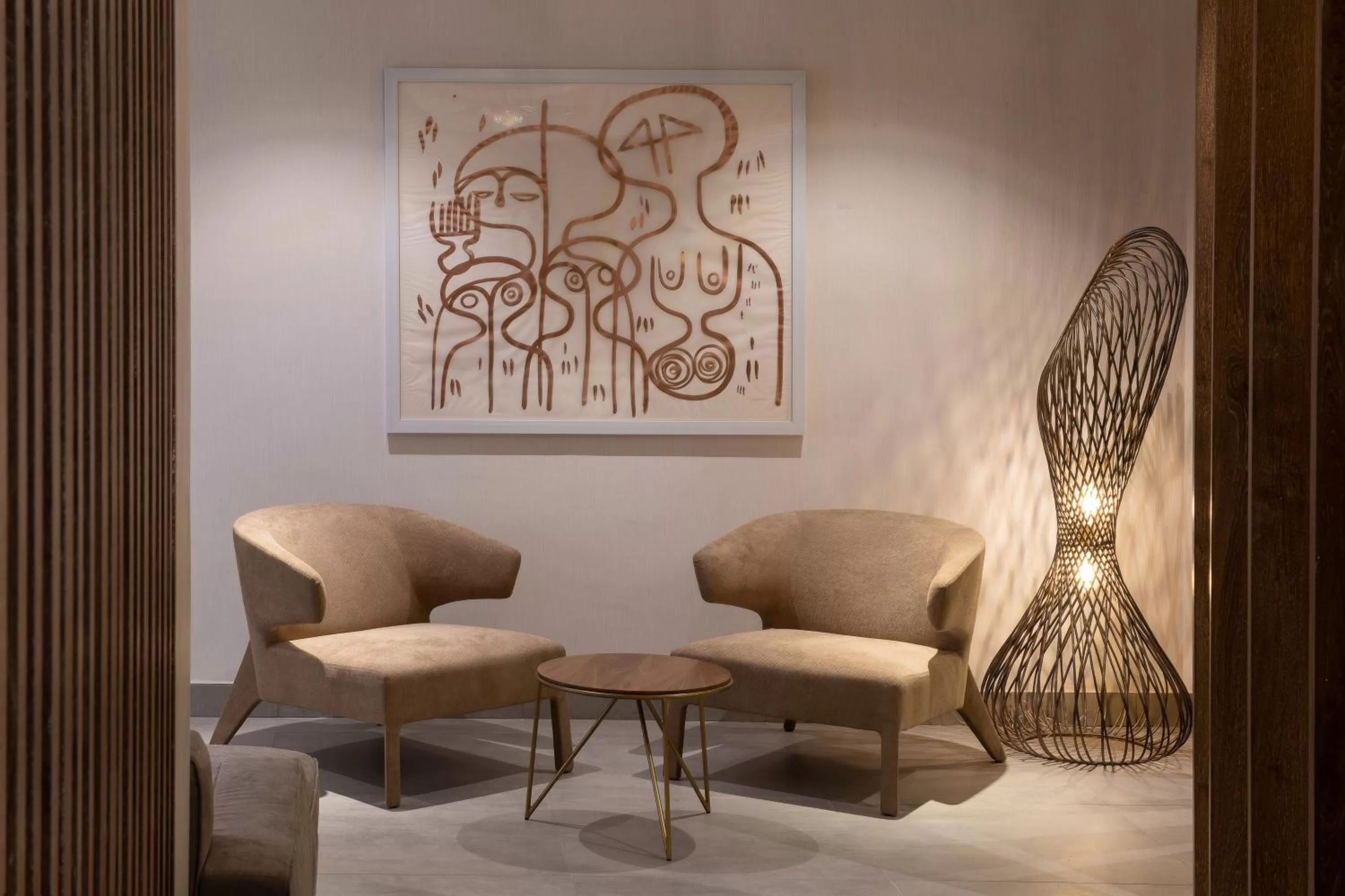 Lobby or reception in The White Orchid Hotel