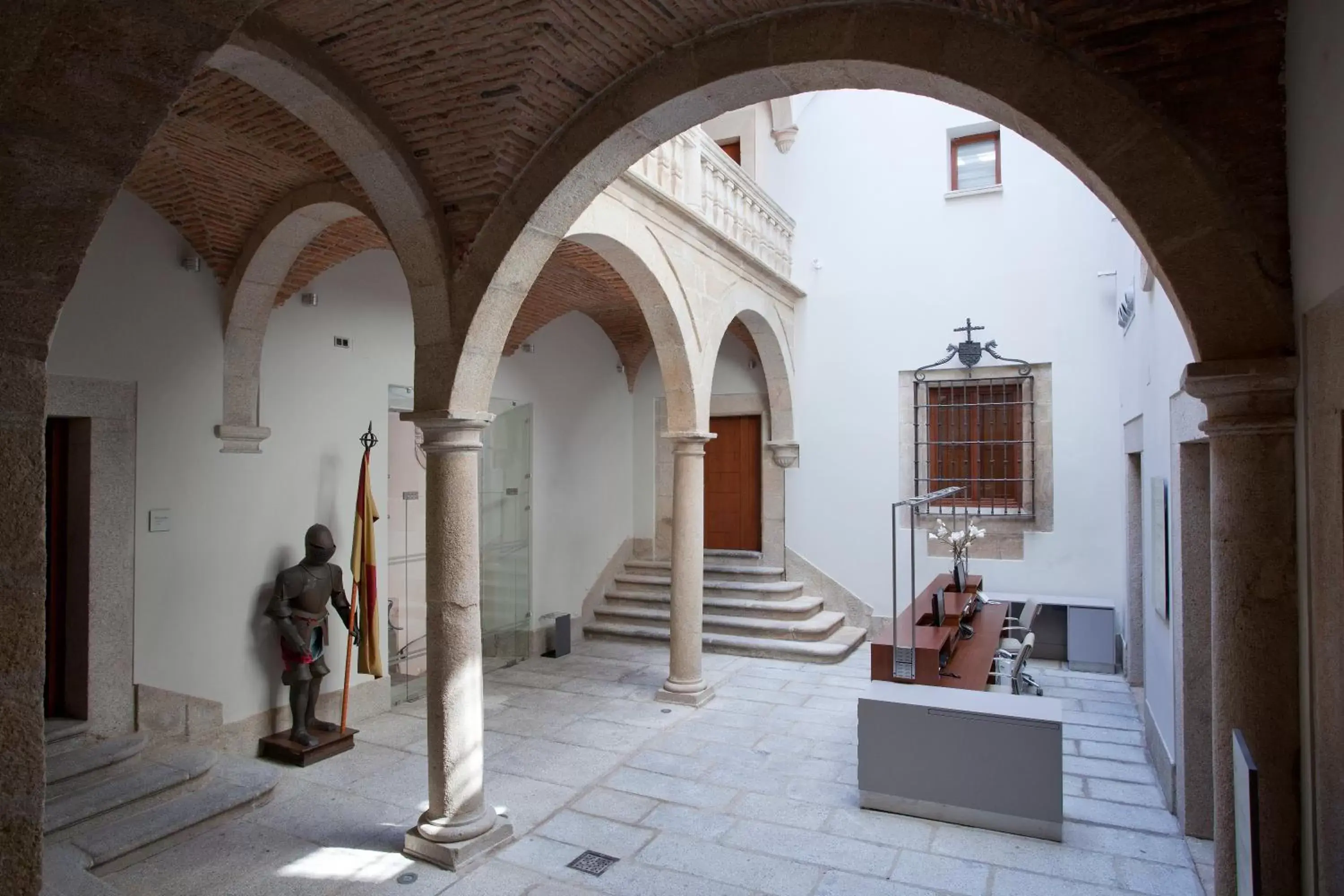 Decorative detail in Parador de Caceres