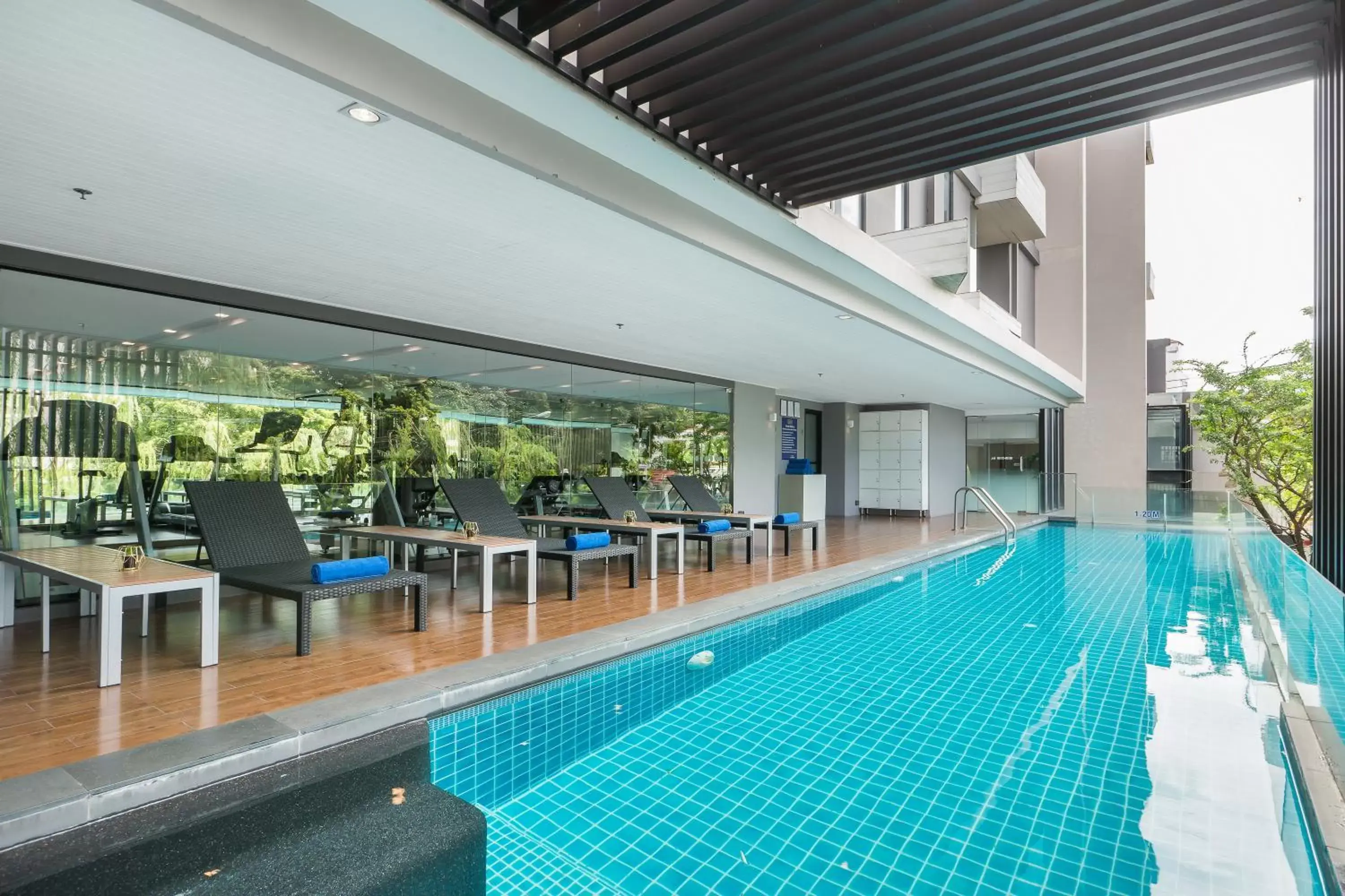 Swimming Pool in Aster Hotel and Residence by At Mind