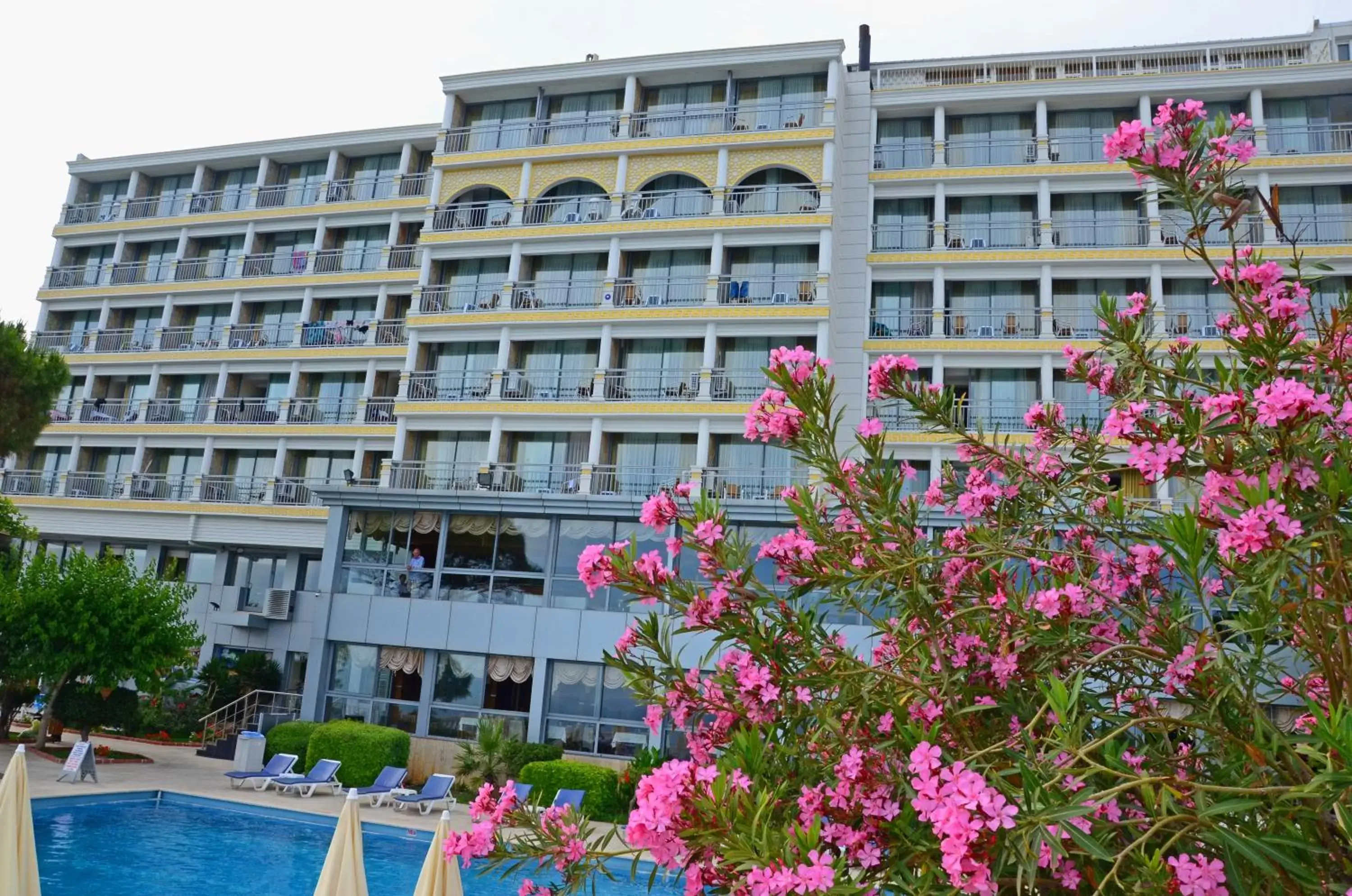 Facade/entrance, Property Building in Lara Otel