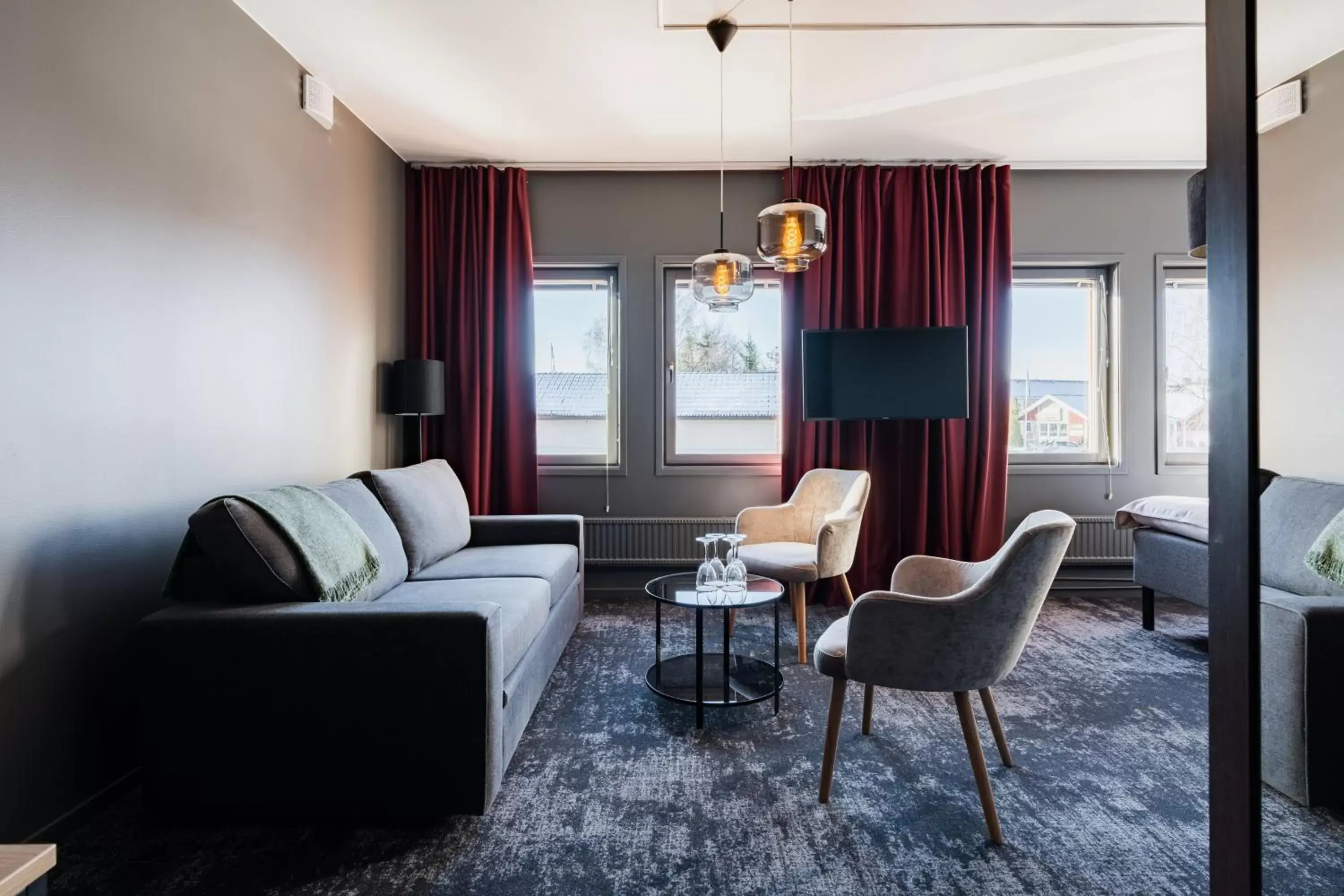 hair dresser, Seating Area in Hotell Fridhemsgatan