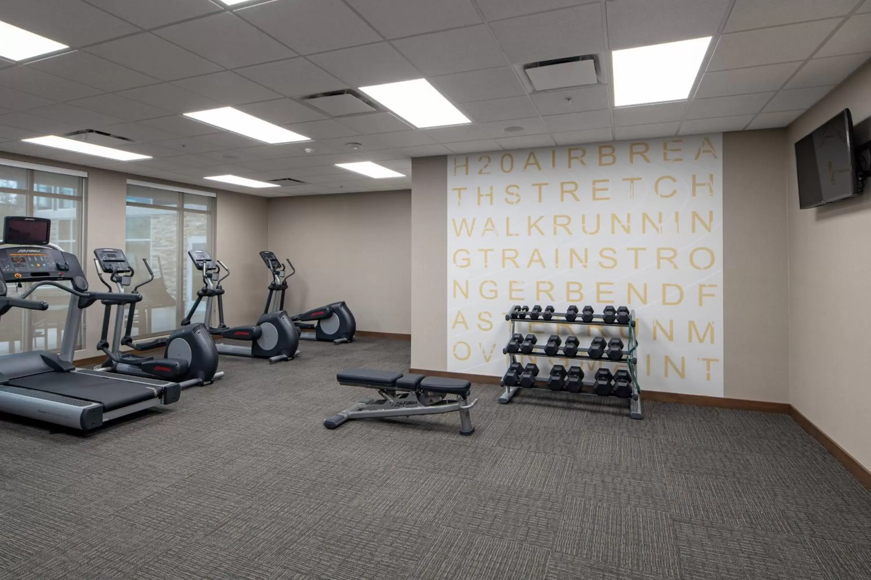 Fitness centre/facilities, Fitness Center/Facilities in Residence Inn by Marriott Dallas at The Canyon