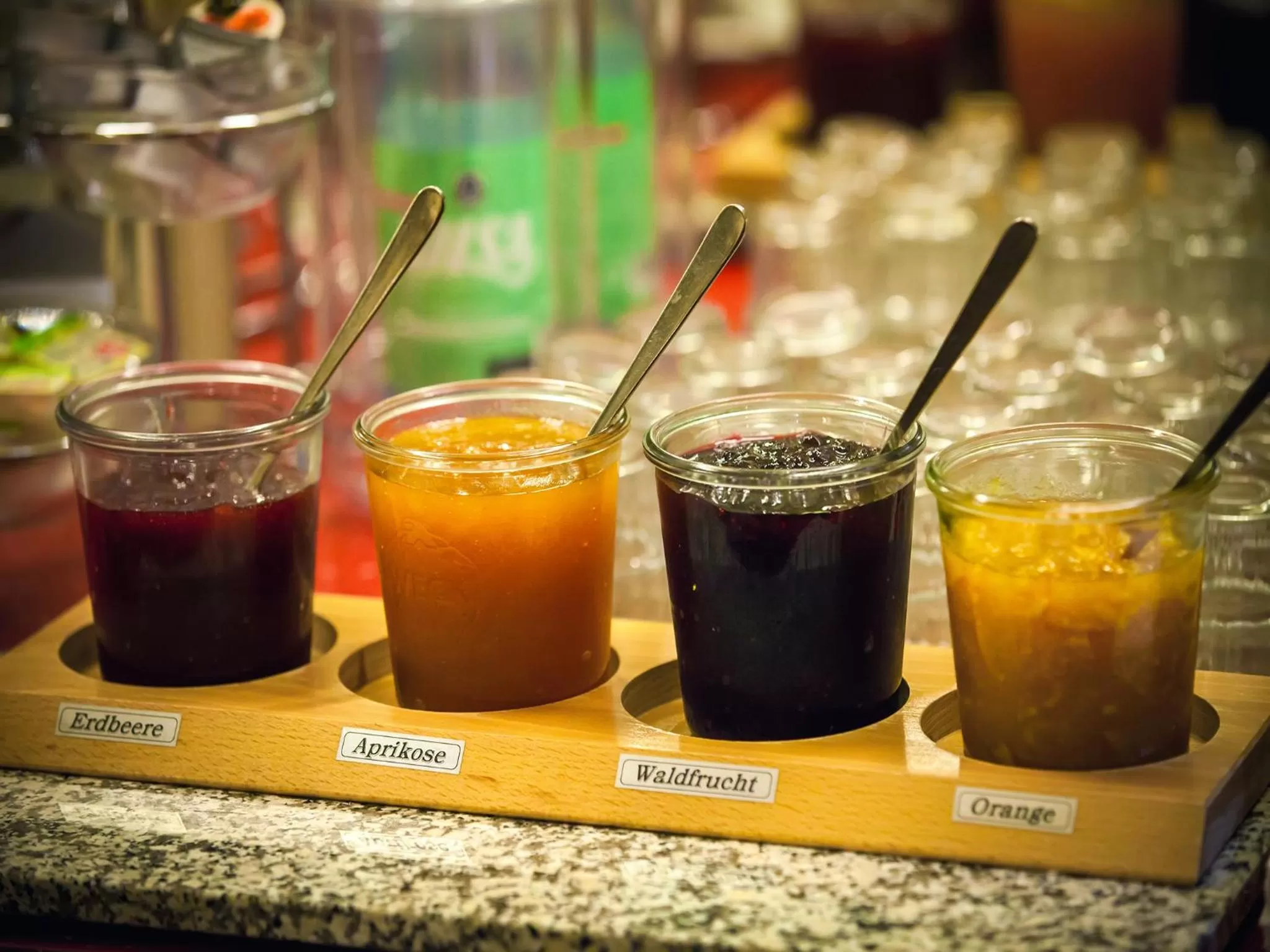 Food close-up in Hotel Weisse Düne