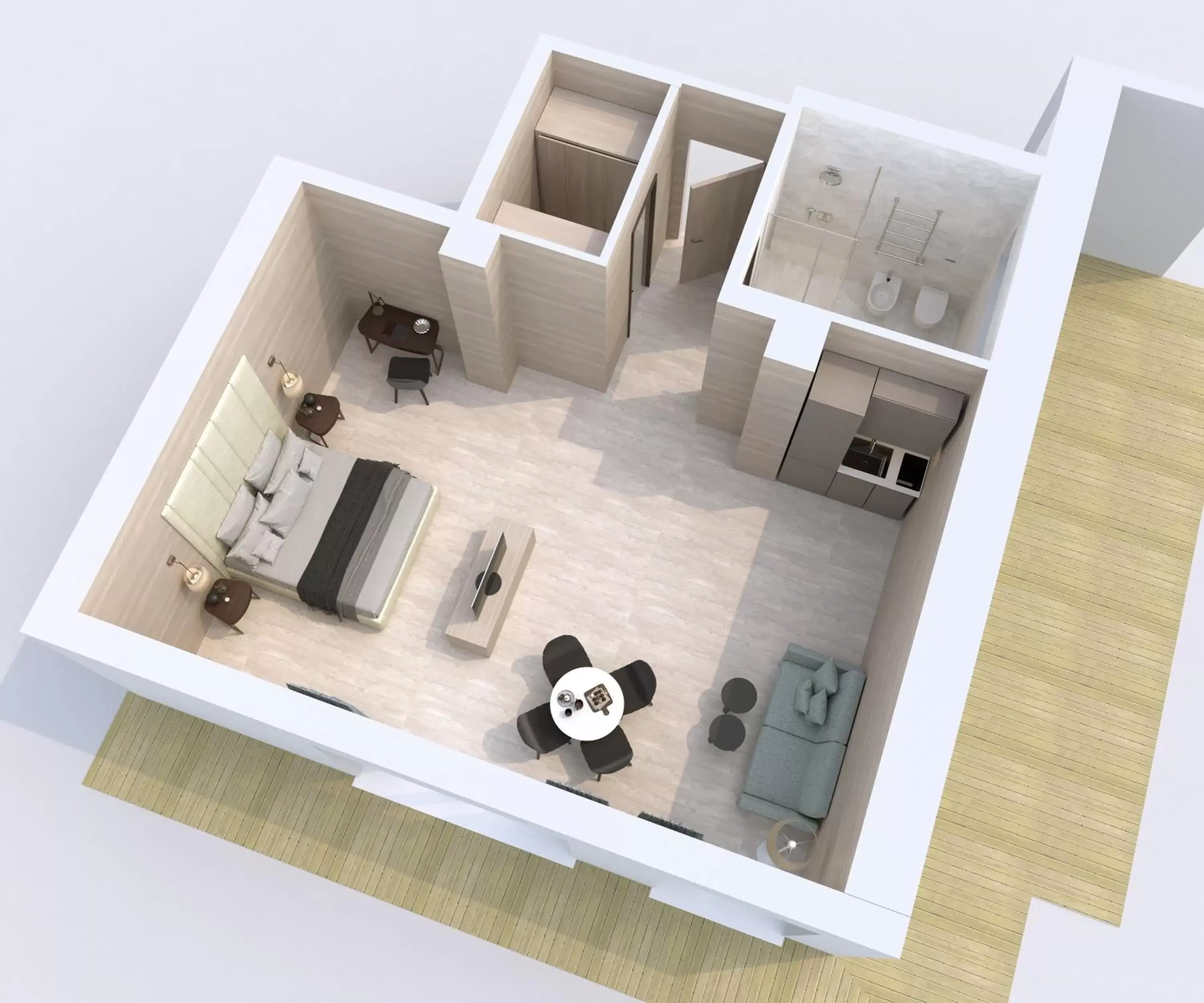 Floor Plan in Ceccarini 9 home suite home
