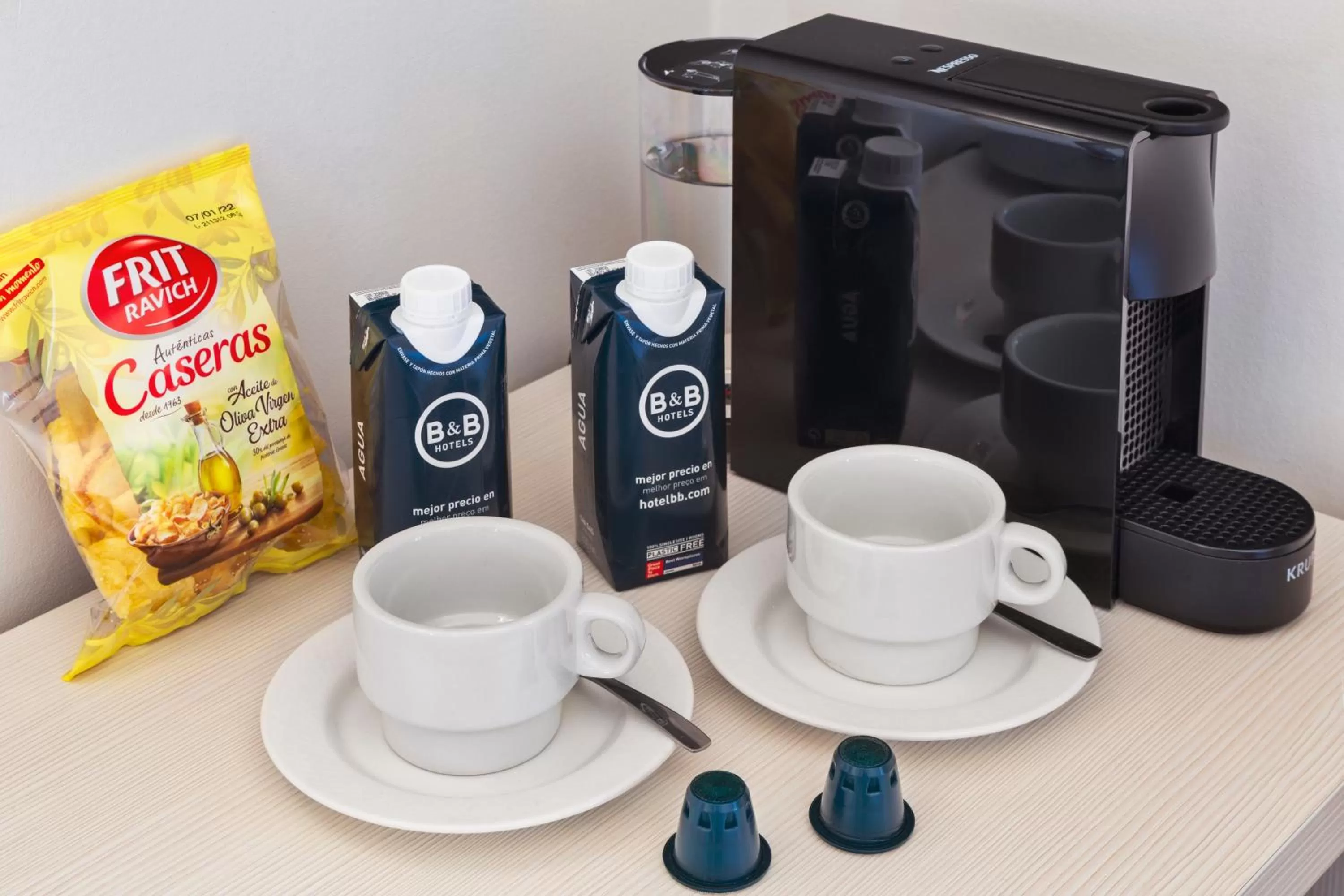 Food and drinks in B&B HOTEL Elche