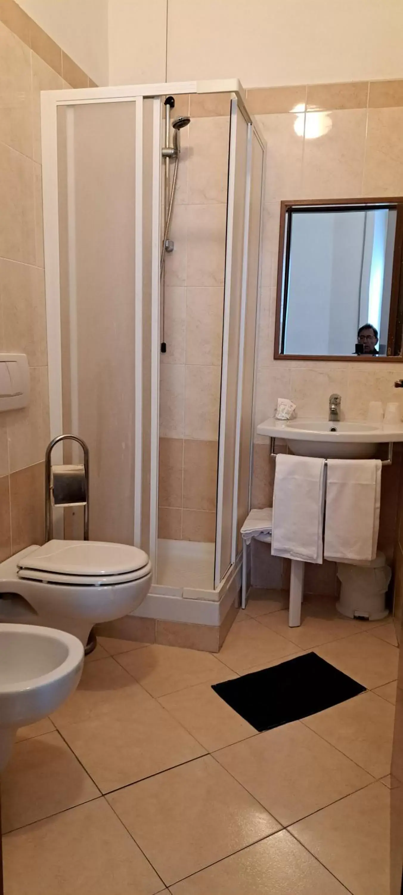 Bathroom in Hotel Bonazzi