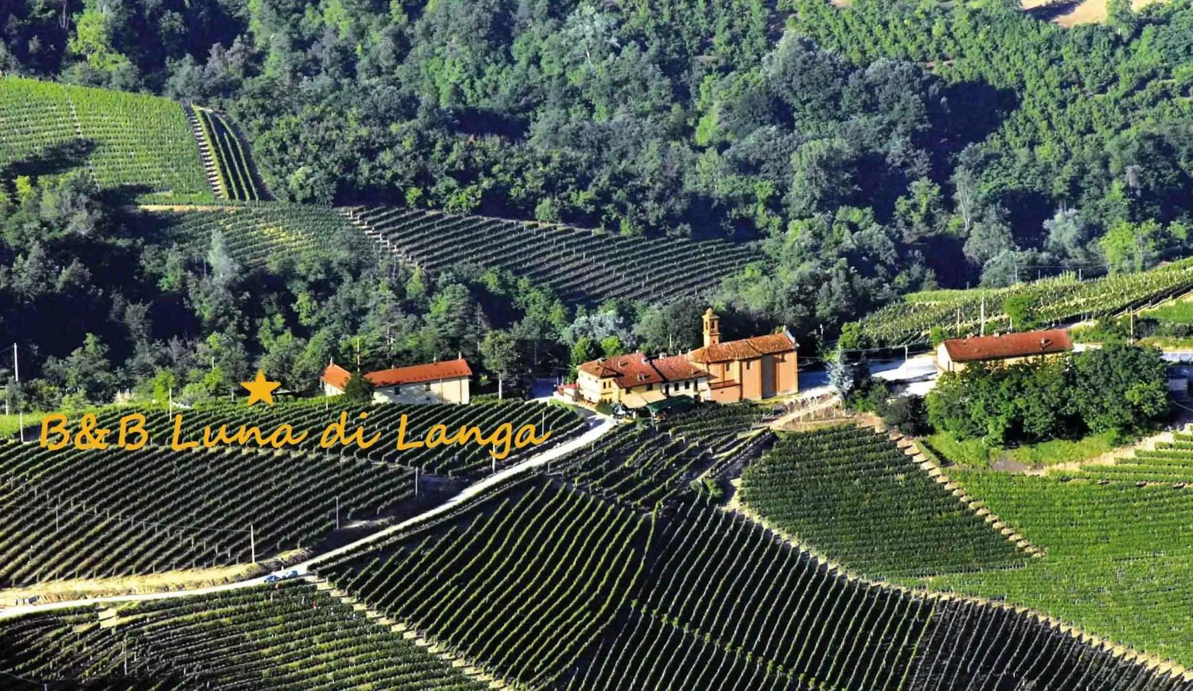 Bird's eye view, Bird's-eye View in B&B Luna di Langa