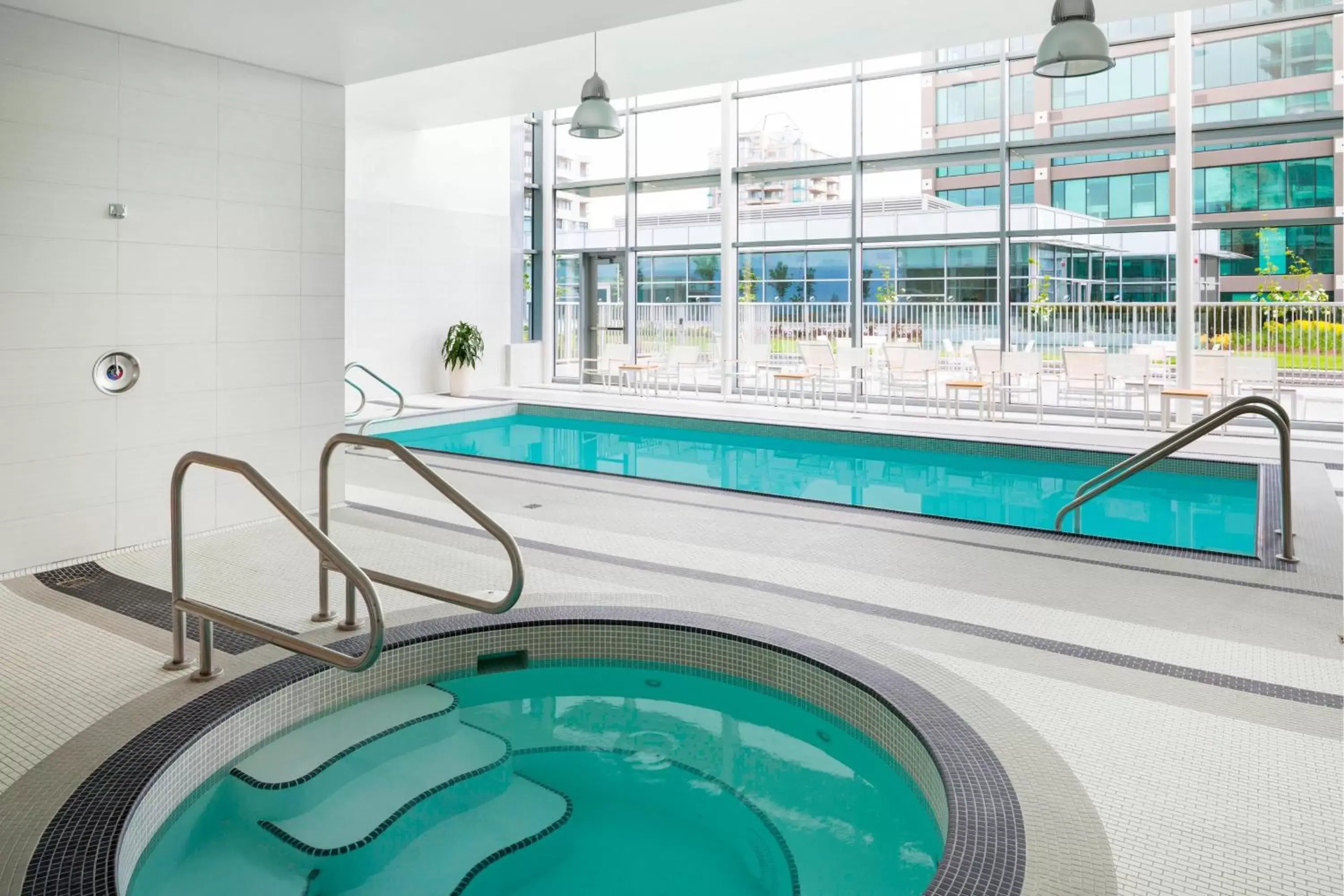 Swimming Pool in Element Vancouver Metrotown