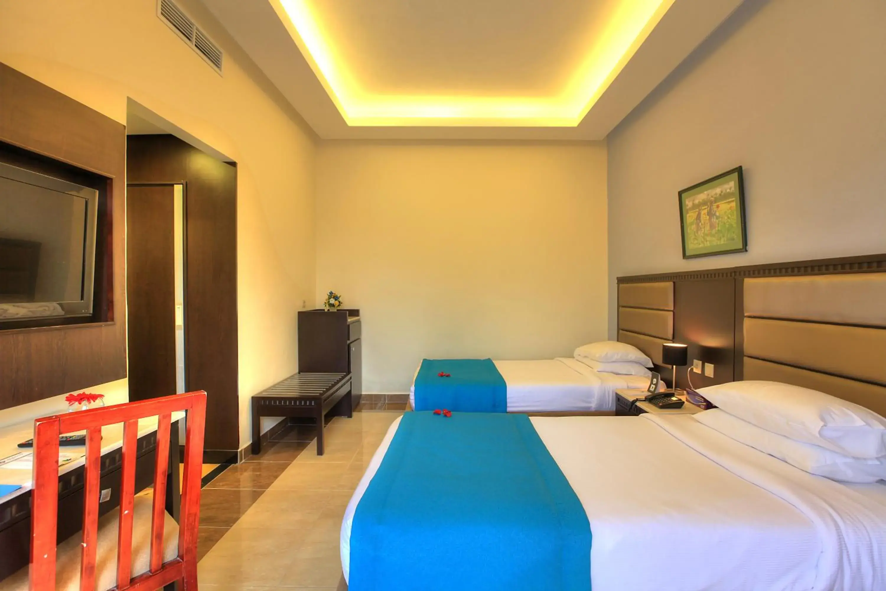 Bedroom, Bed in Aqua Fun Club All inclusive