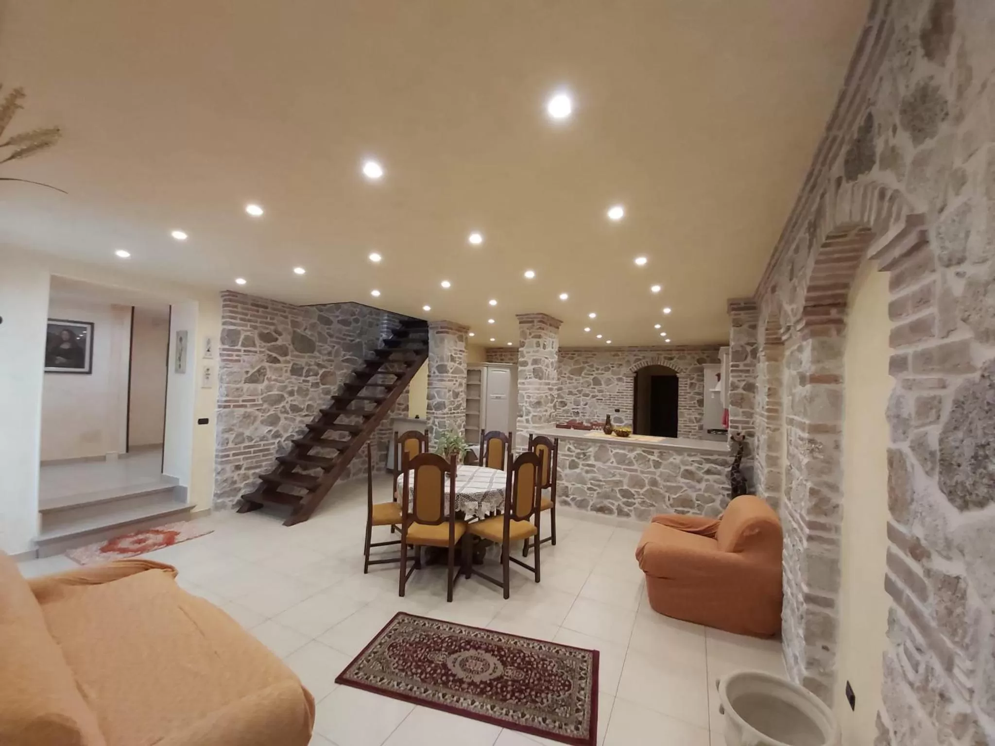 Living room in B&B il Baglio