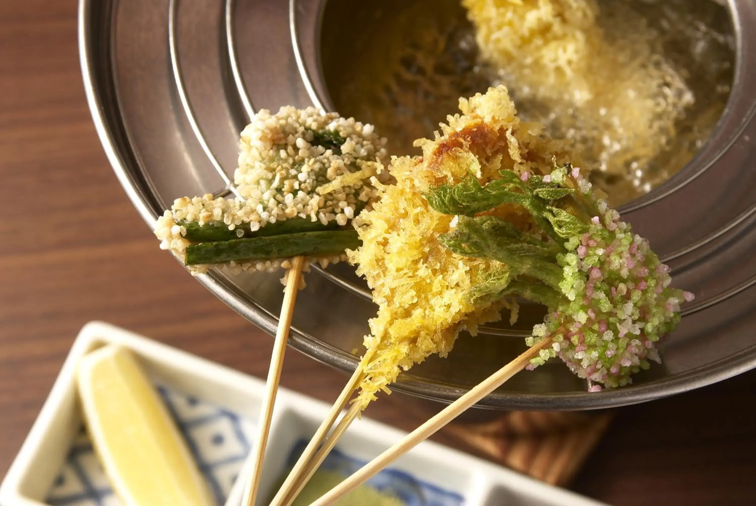 Food close-up in Aburaya Tousen