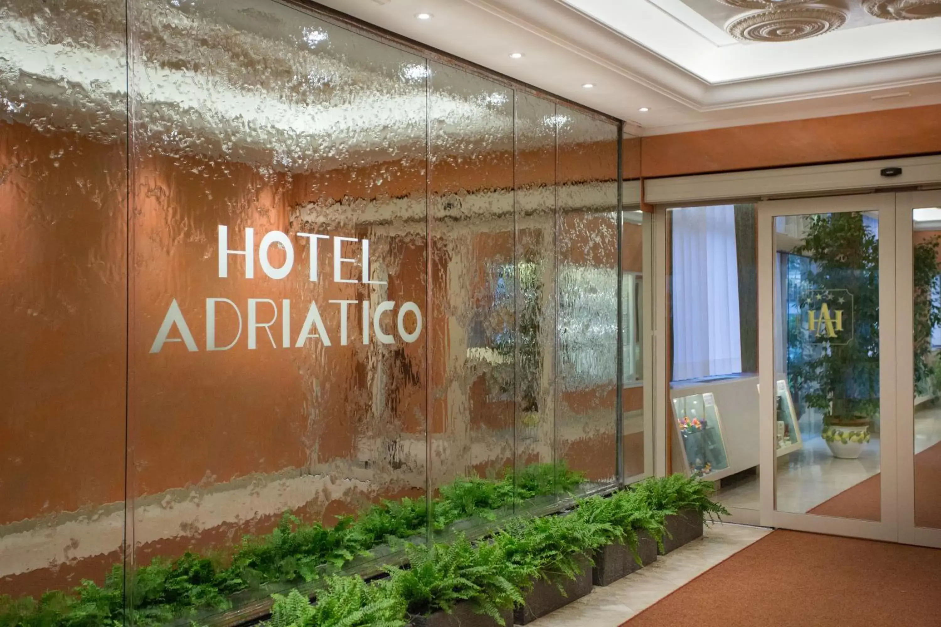 Lobby or reception in Grand Hotel Adriatico