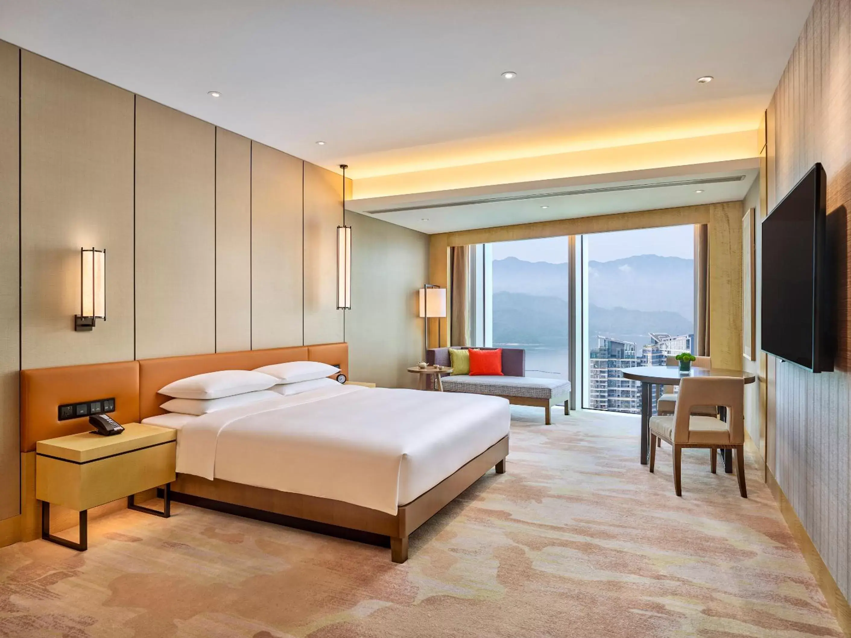 Photo of the whole room in Hyatt Regency Shenzhen Yantian