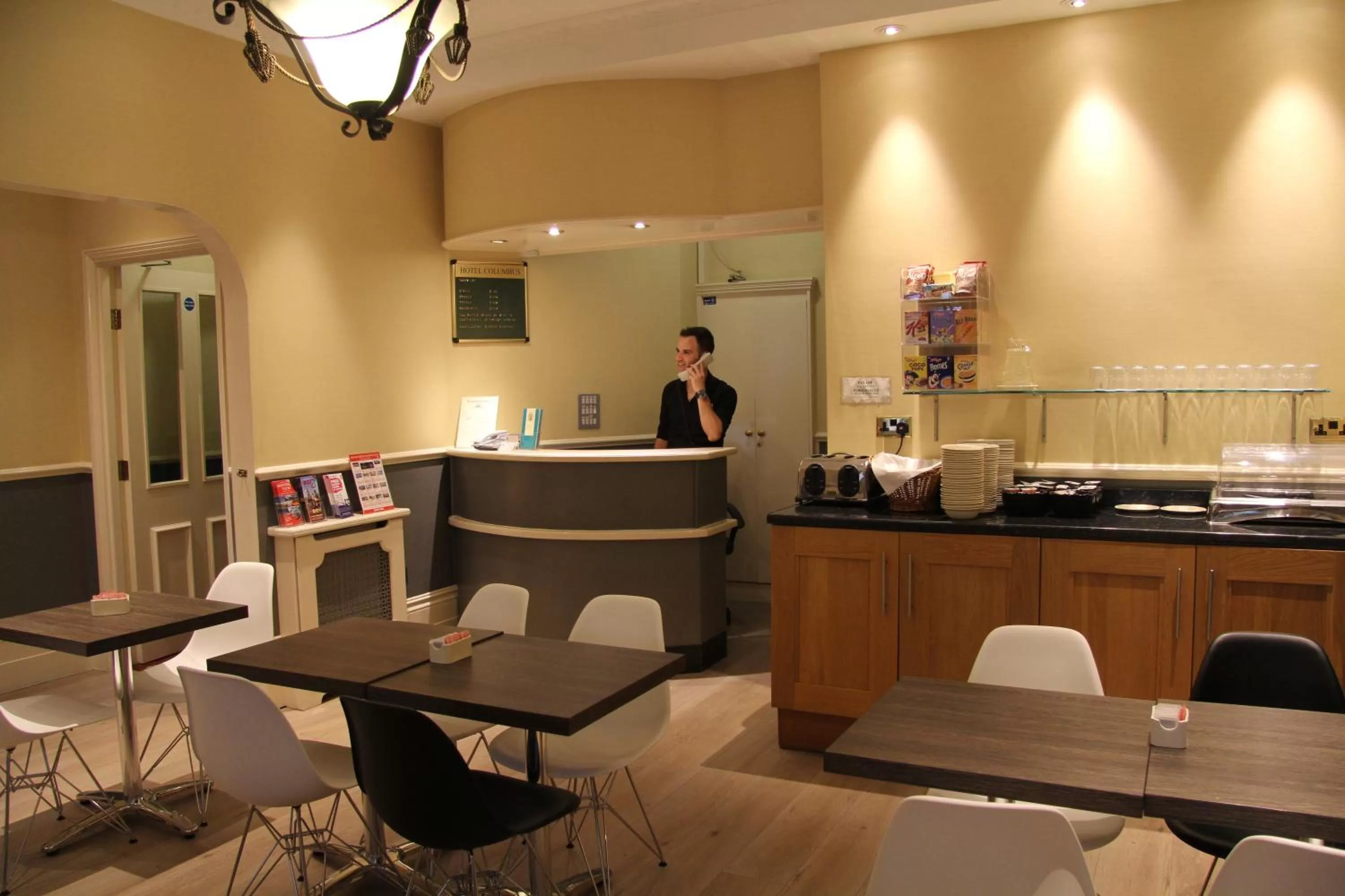 Staff in Columbus Hotel