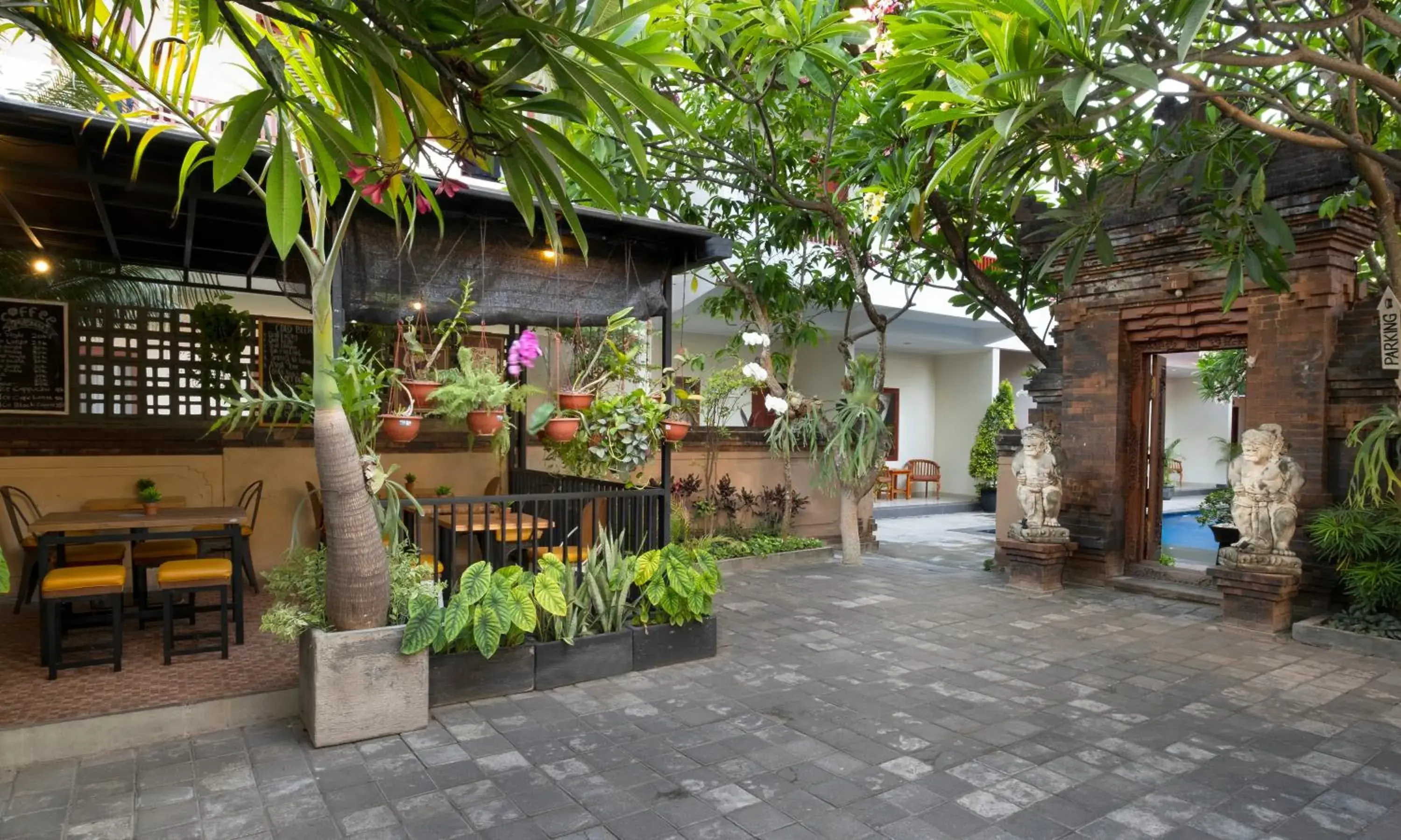 Facade/entrance in Nesa Sanur Bali