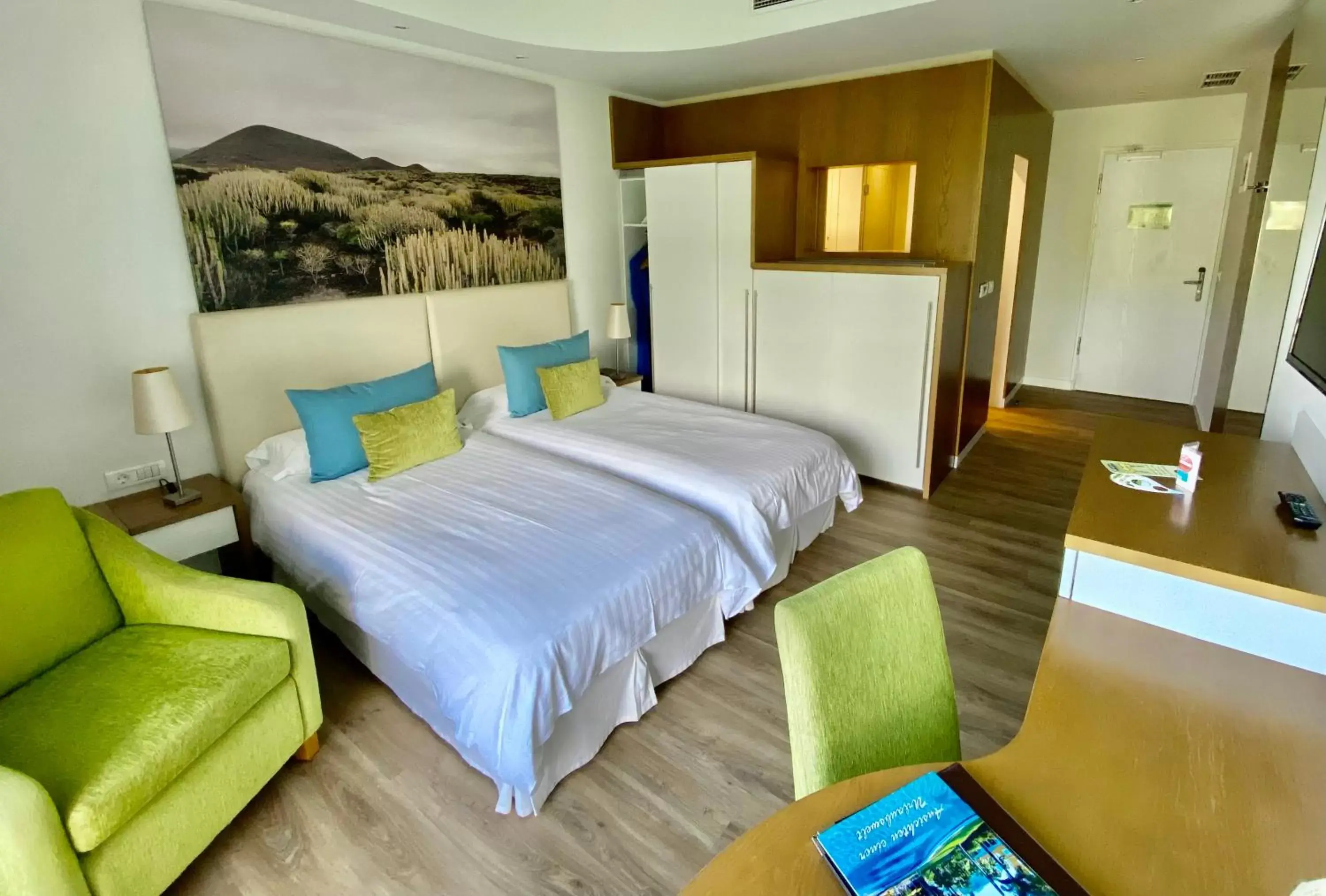 Bed in Hotel Tigaiga Bed in Hotel Tigaiga