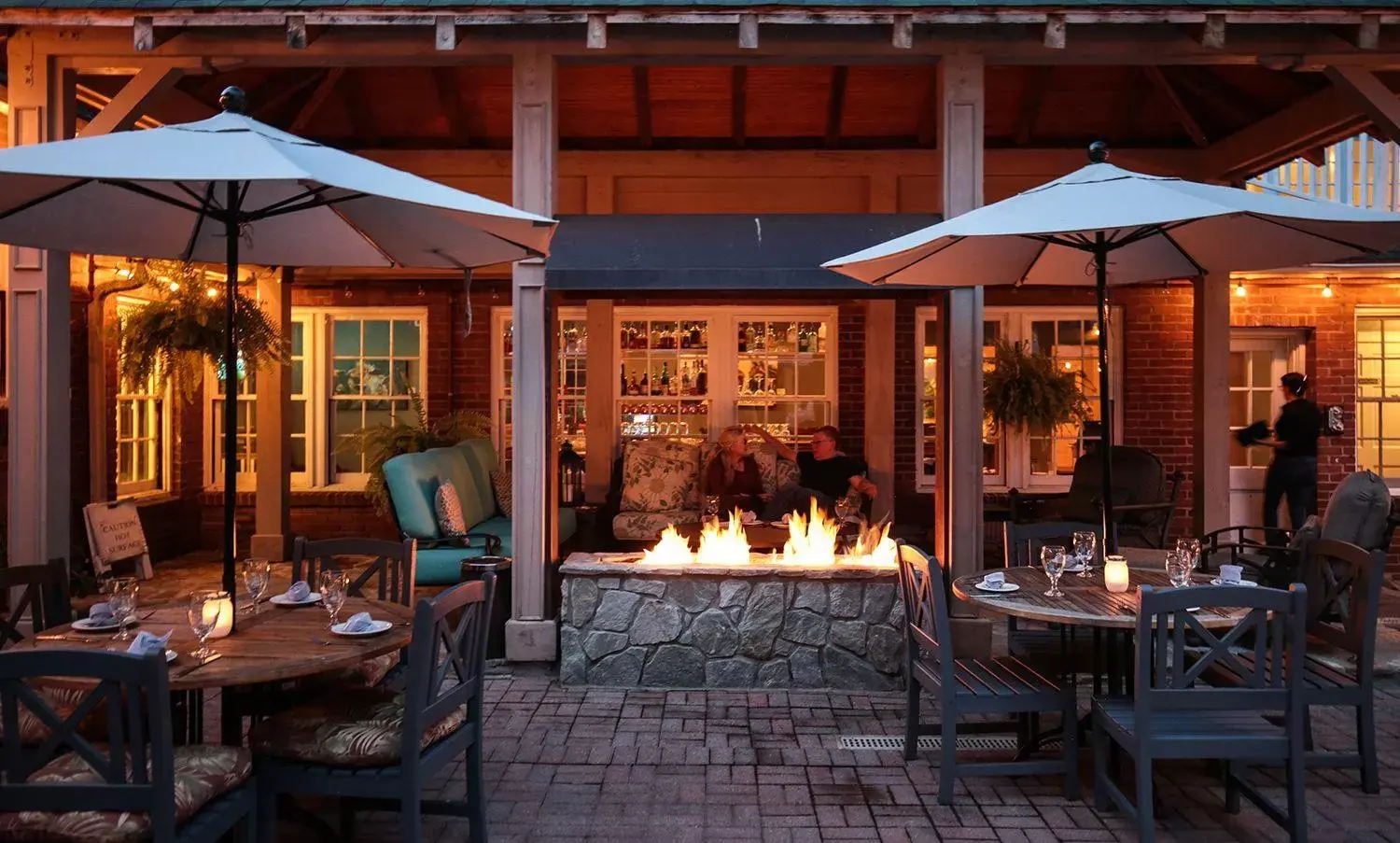 Patio, Restaurant/Places to Eat in The Monte Vista Hotel