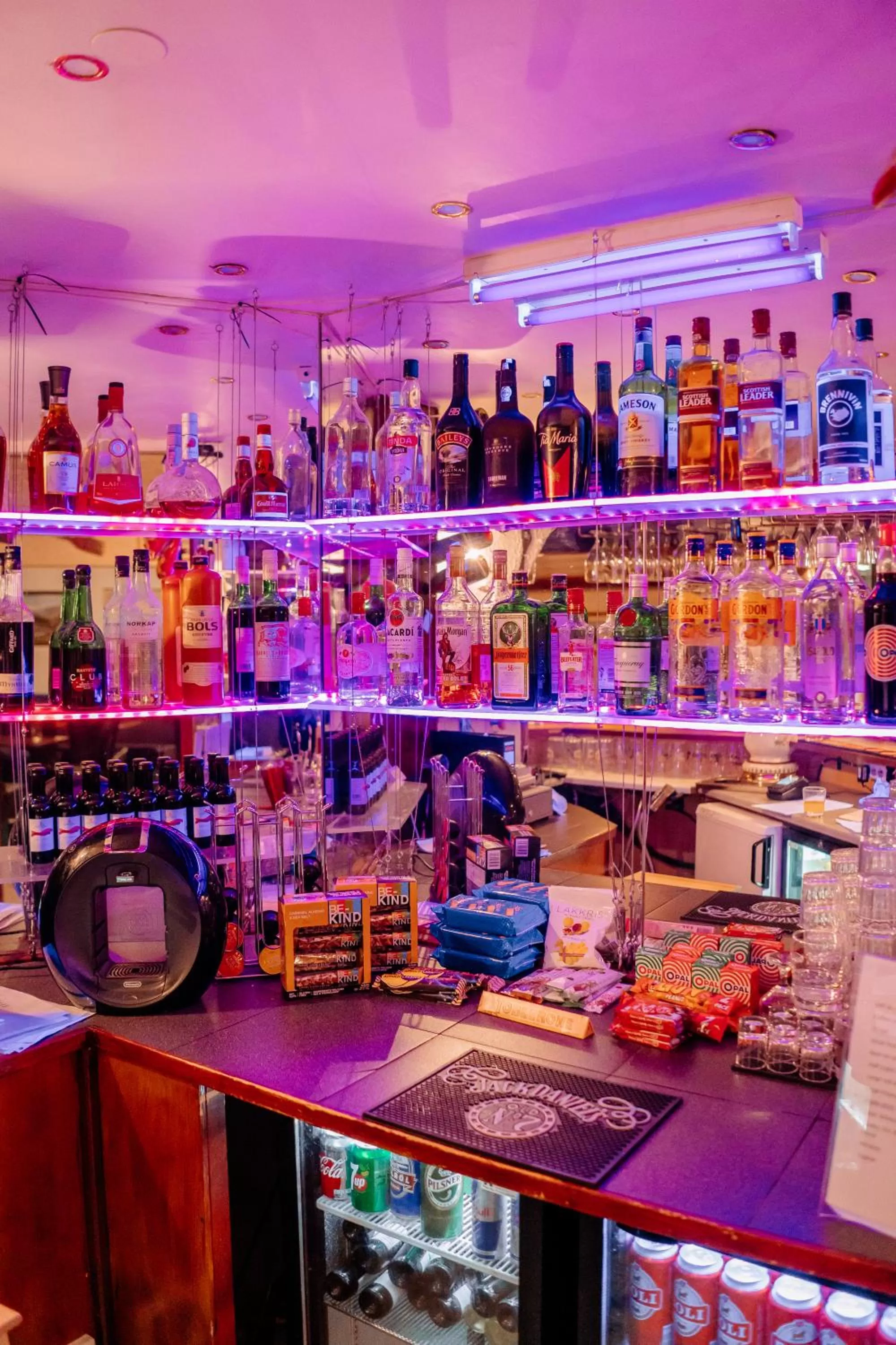 Lounge or bar in Hotel Laxnes