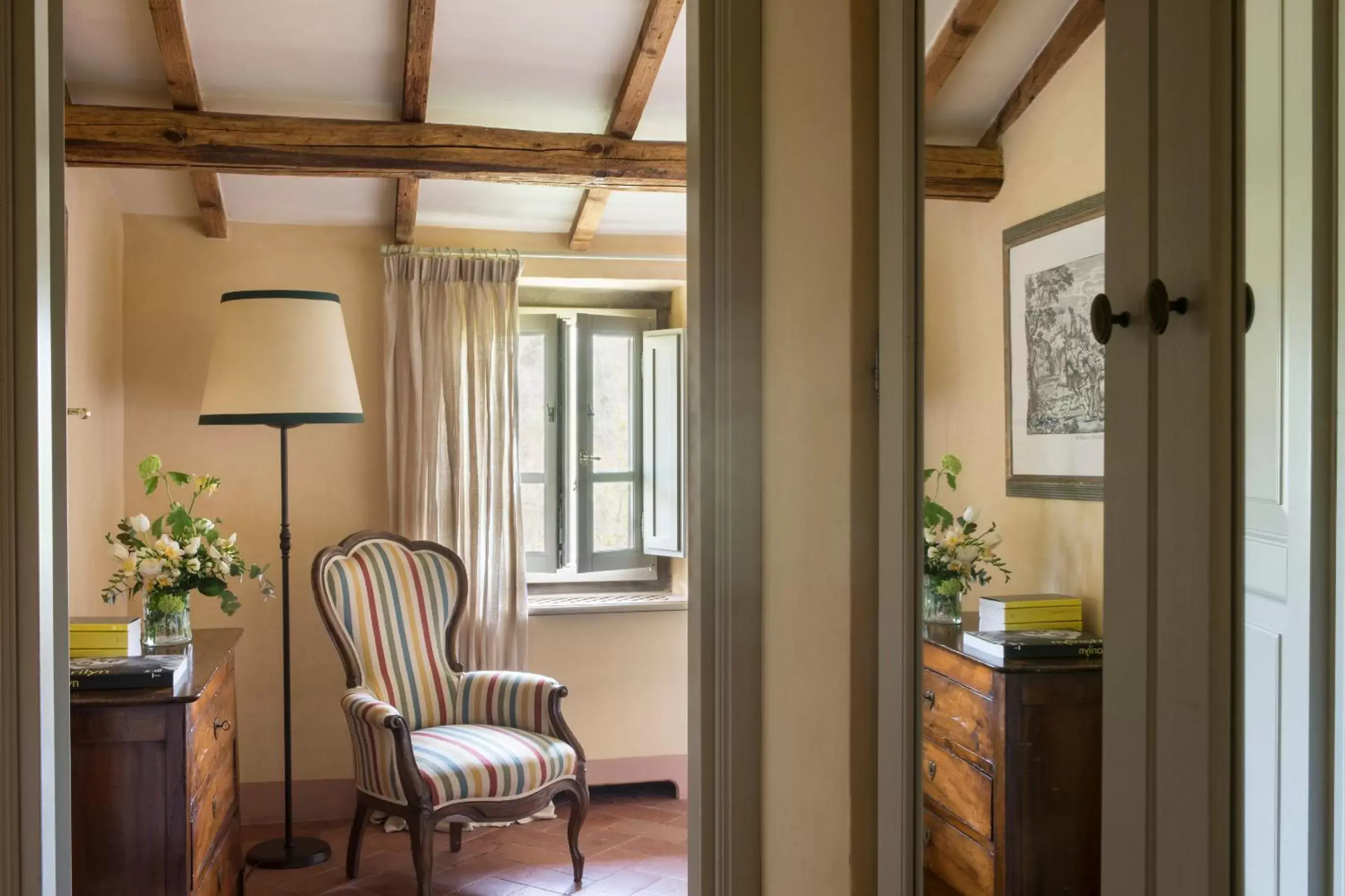 Living room in Il Borro Relais & Châteaux
