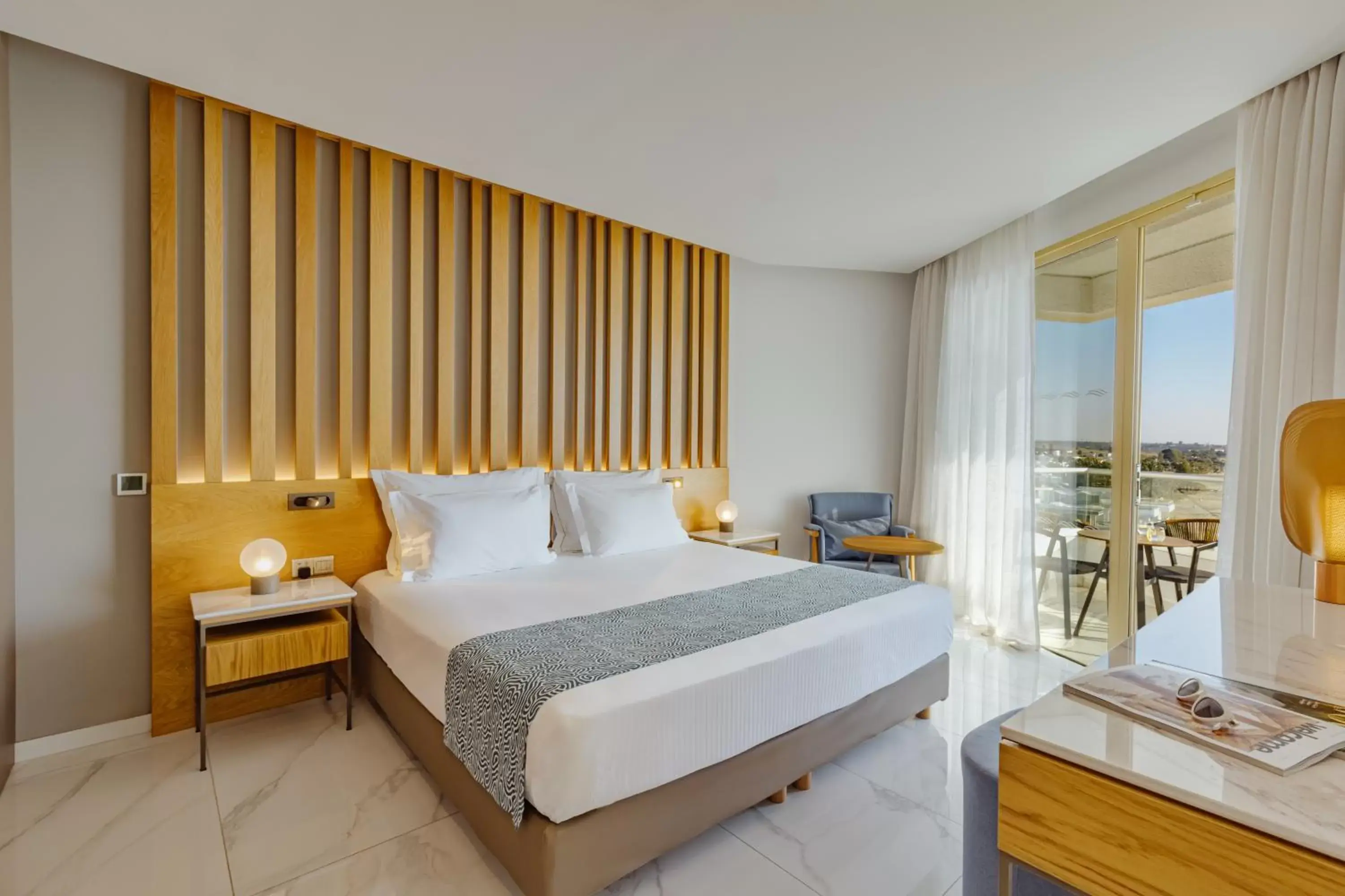 Bedroom, Bed in Golden Bay Beach Hotel