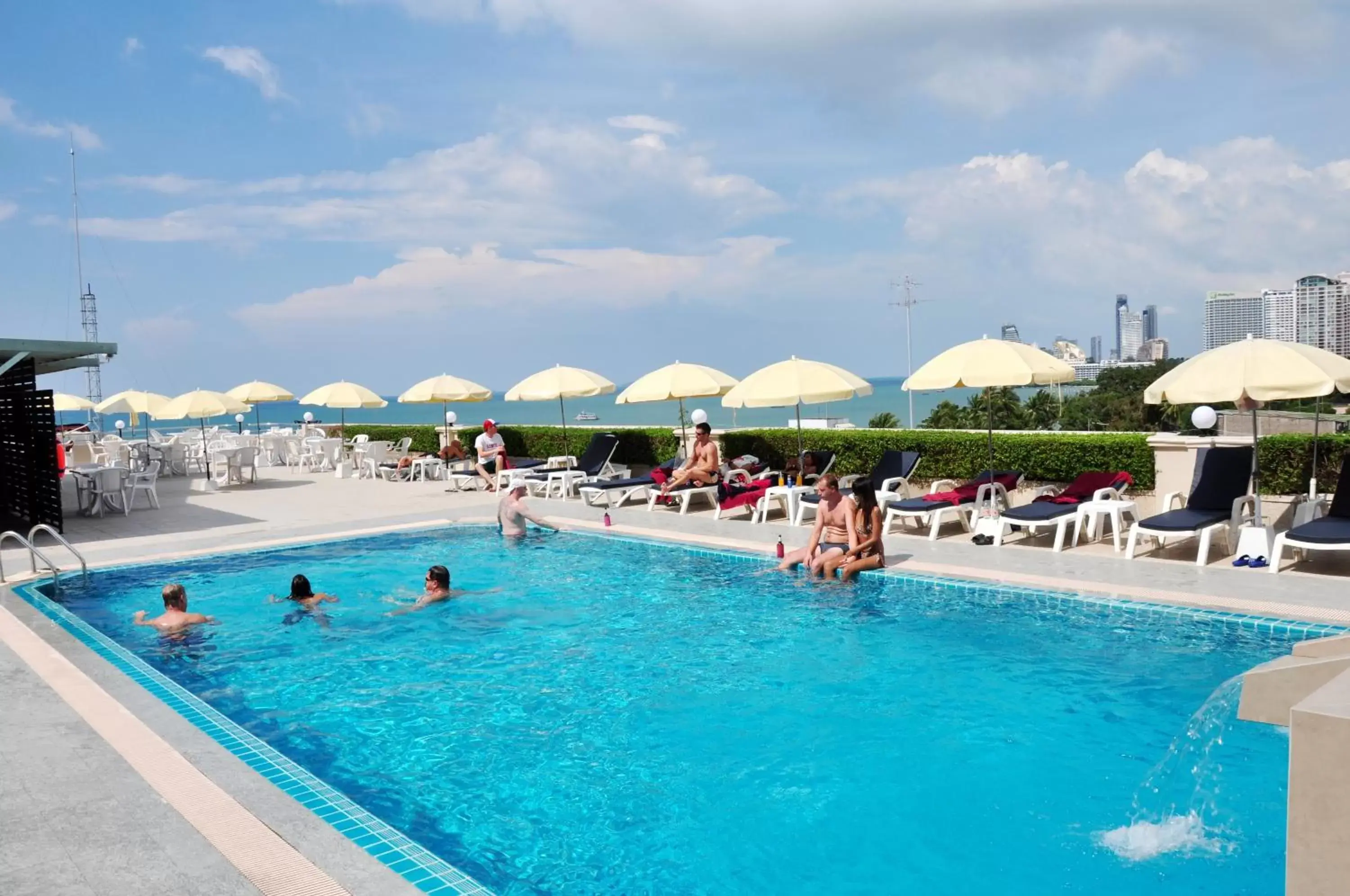 People, Swimming Pool in Flipper Lodge Hotel - SHA Extra Plus