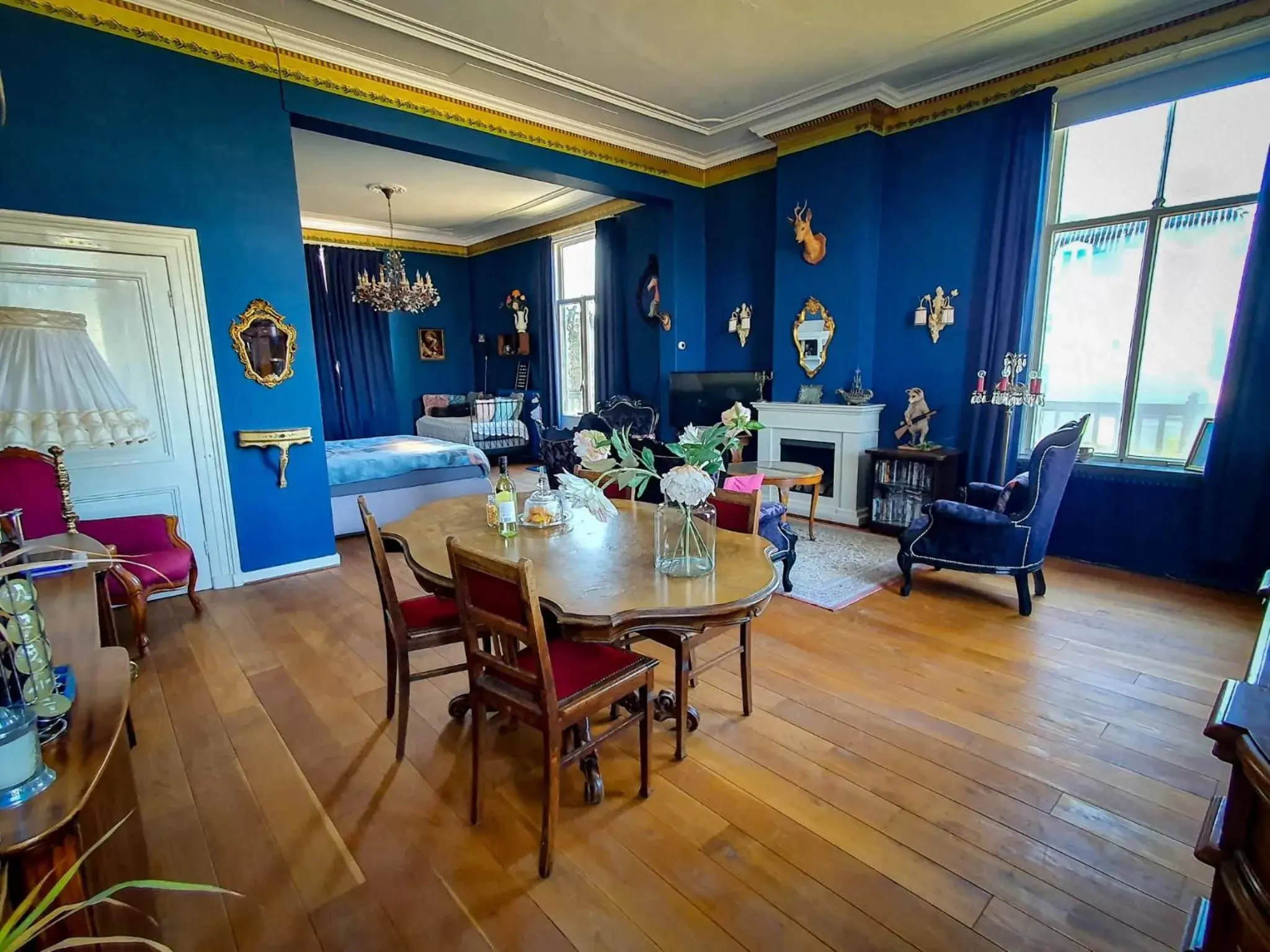 Living room in Villa Dalenstein