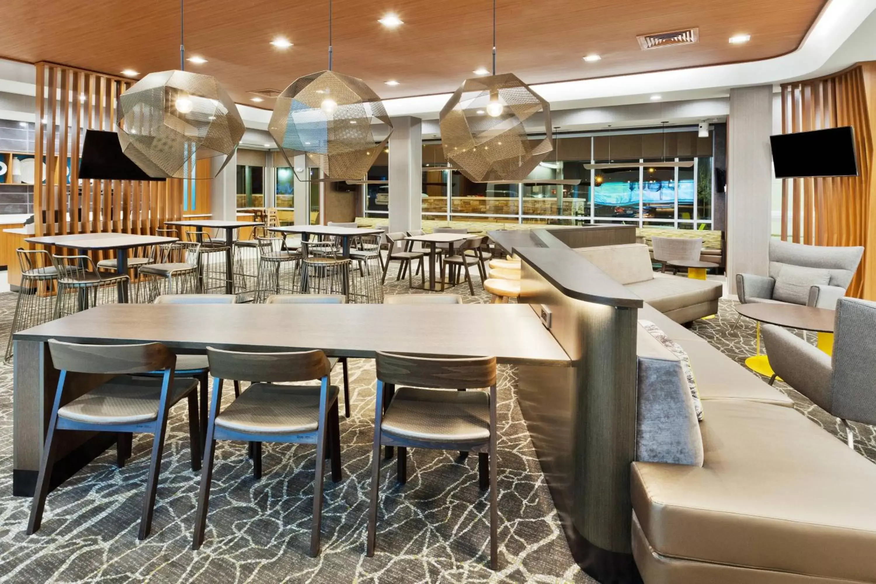 Lobby or reception, Lounge/Bar in SpringHill Suites by Marriott Montgomery Prattville/Millbrook